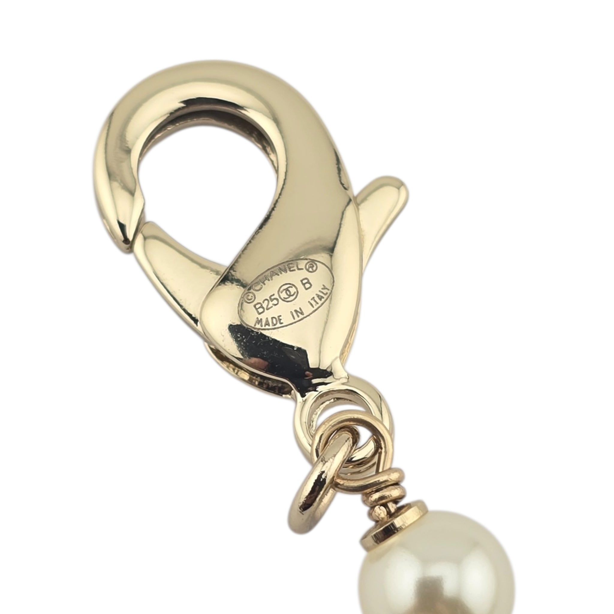 Chanel CC Robot Gabrielle Doll Black Necklace 25B CHANEL