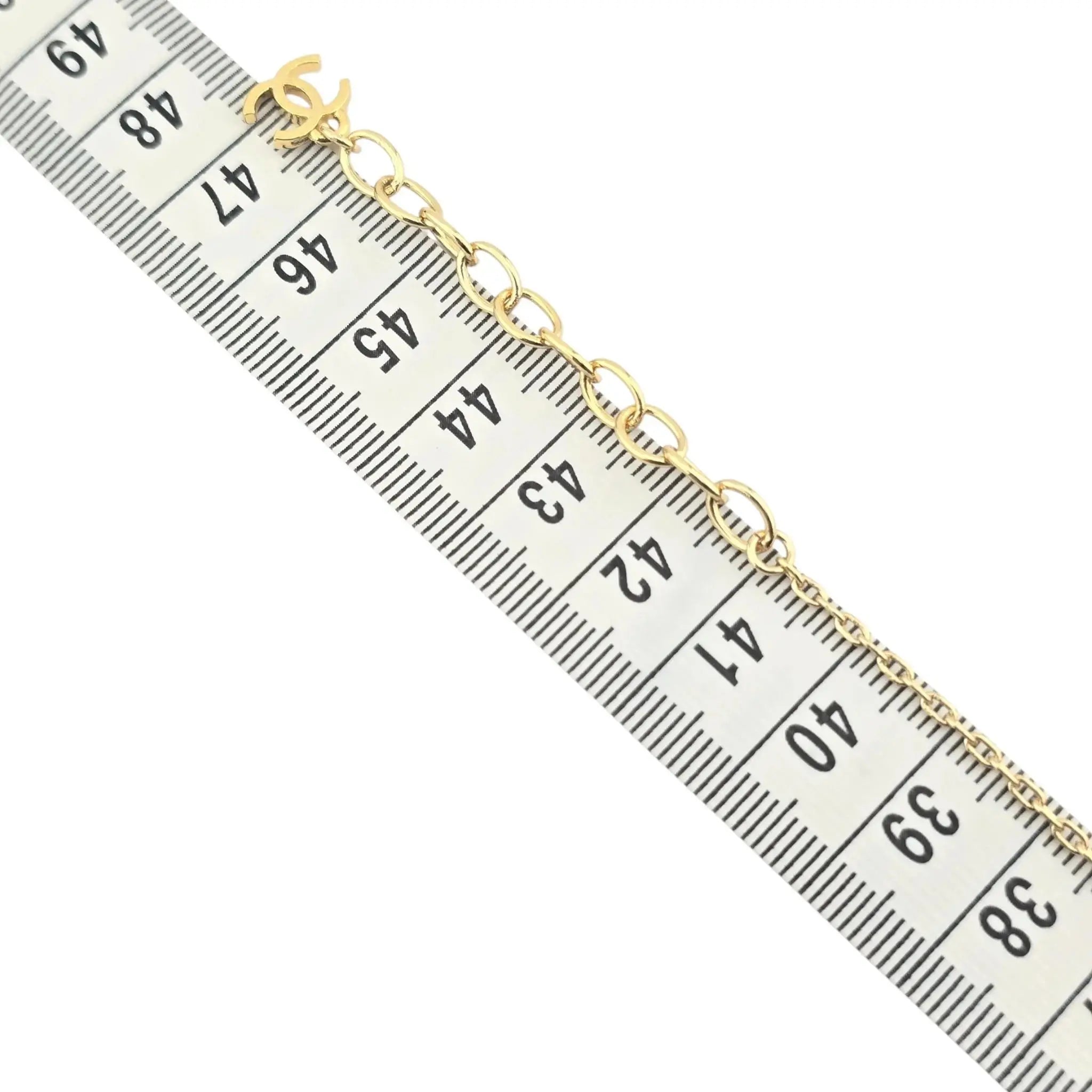 Chanel CC Gold / Black Pendant Necklace 2022 CHANEL