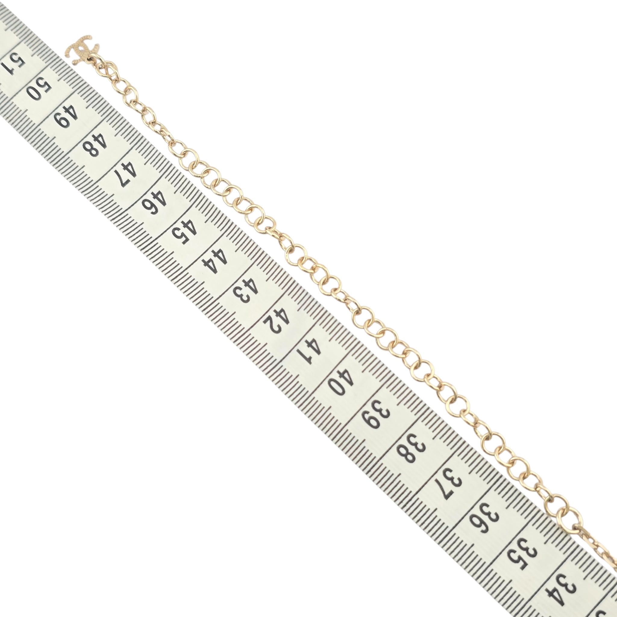 Chanel CC White Pendant Necklace 2025