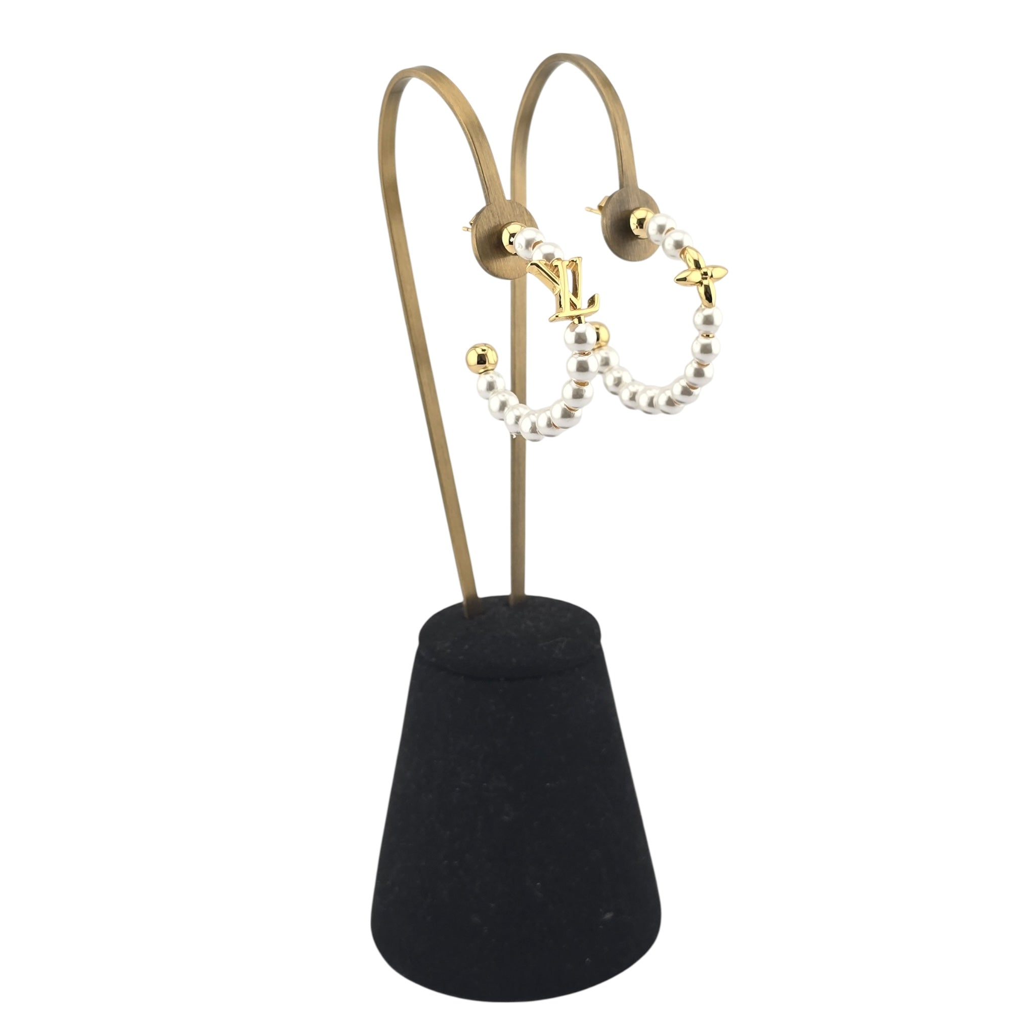 Louis Vuitton My LV Pearl Hoop Earrings