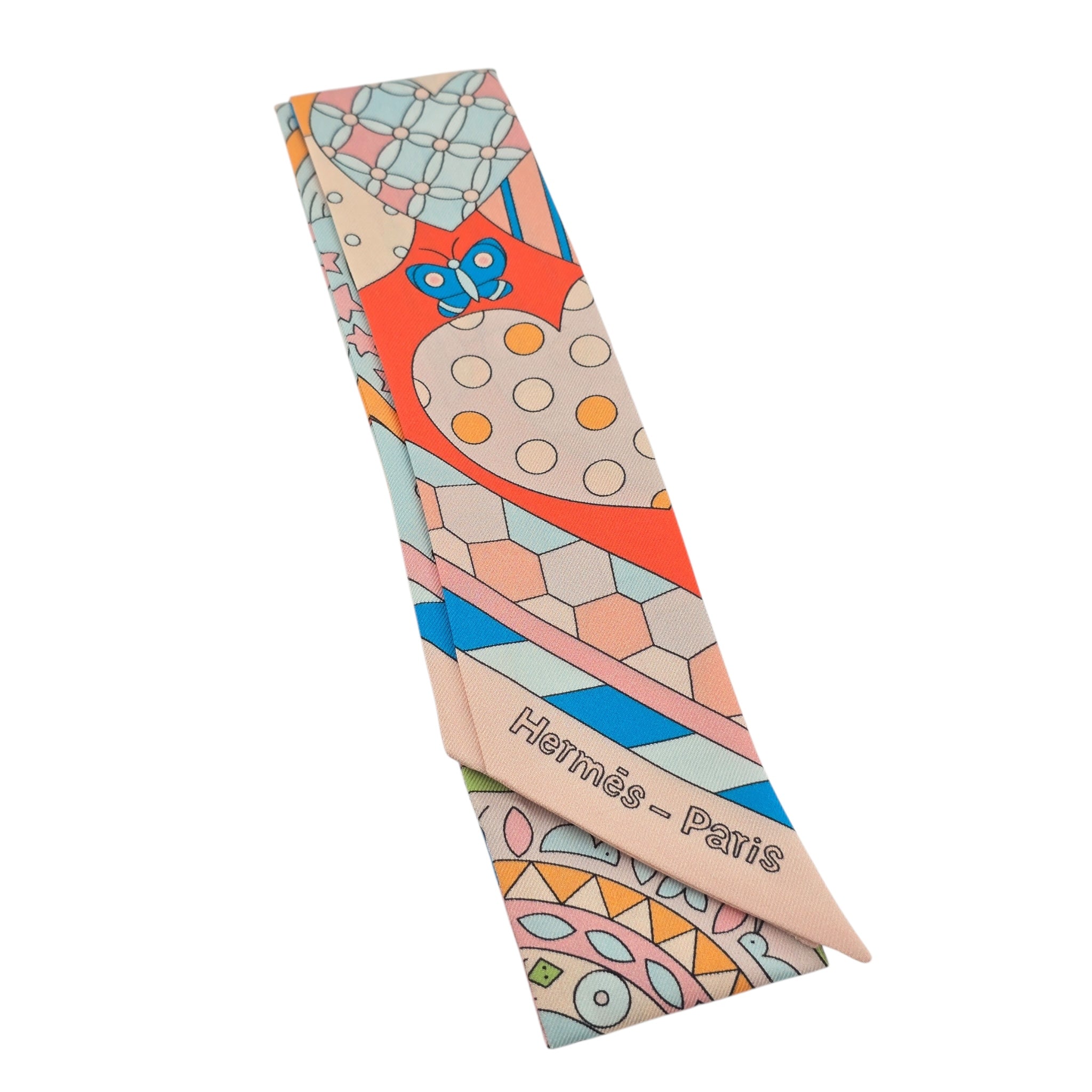 Hermes Silk Les Murmures de la Foret Twilly HERMES