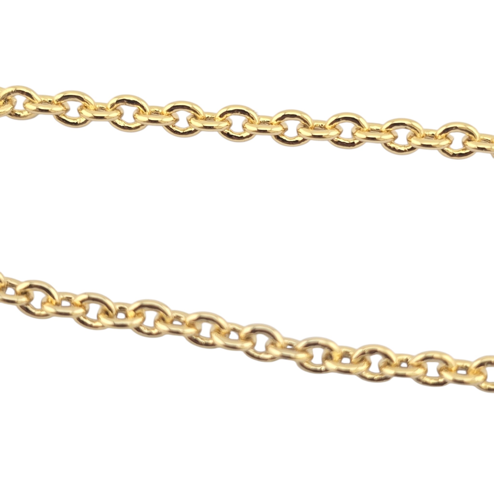 Chanel CC Long Necklace Gold Hearts 2023 CHANEL