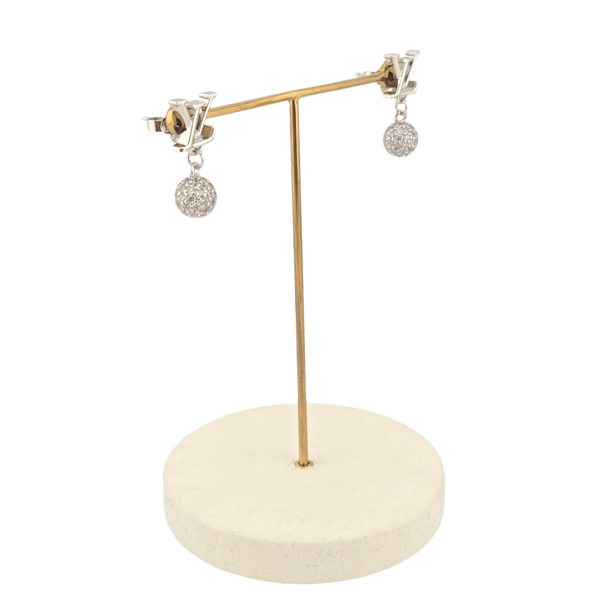 Louis Vuitton LV Iconic Louisa Strass Earrings LOUIS VUITTON