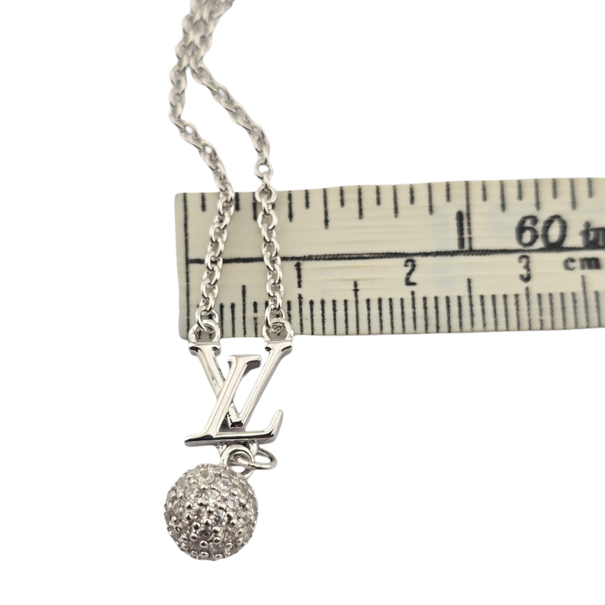 Louis Vuitton LV Iconic Louisa Strass Necklace LOUIS VUITTON