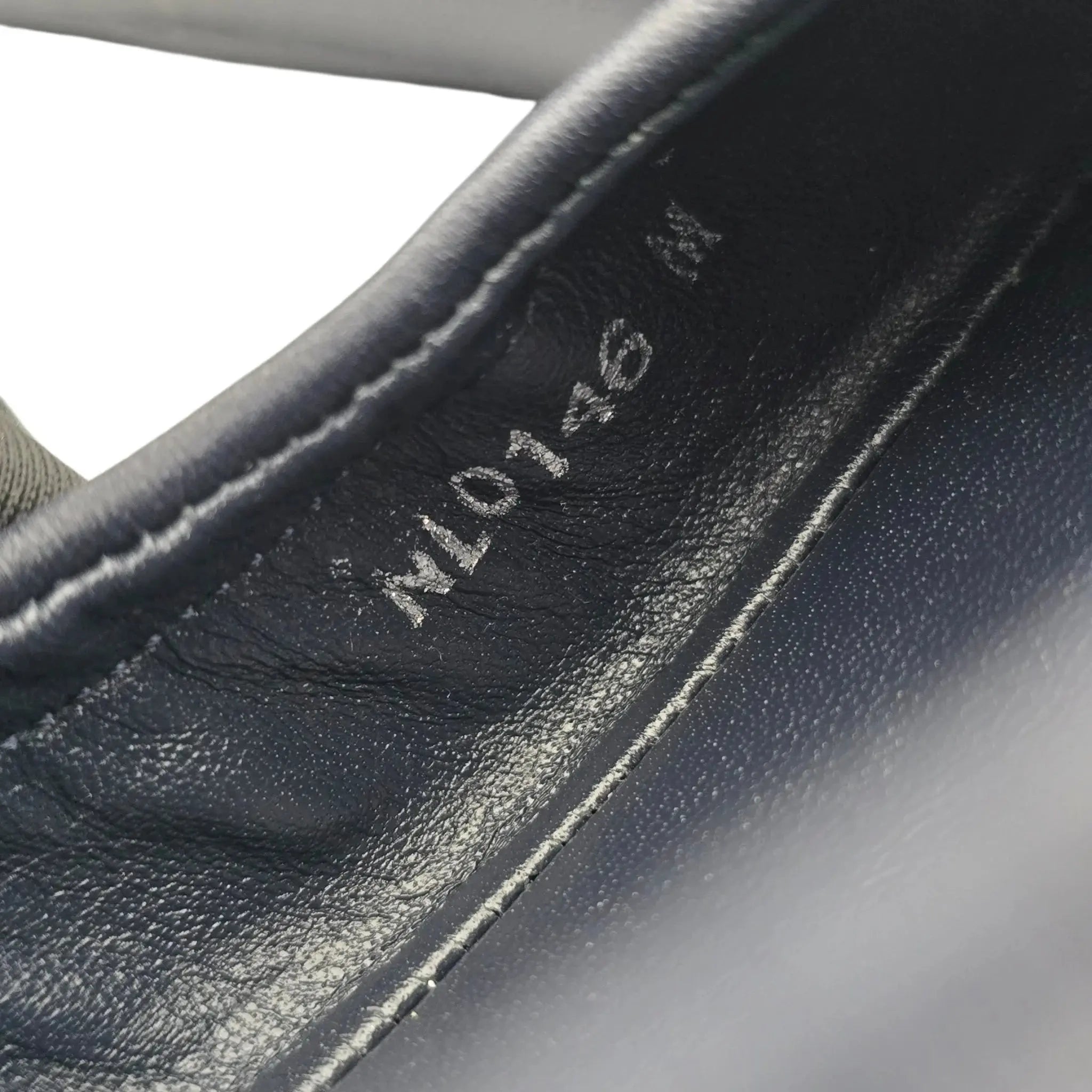 Louis Vuitton LV Flirty Navy Blue Python Ballet Flats 39 LOUIS VUITTON