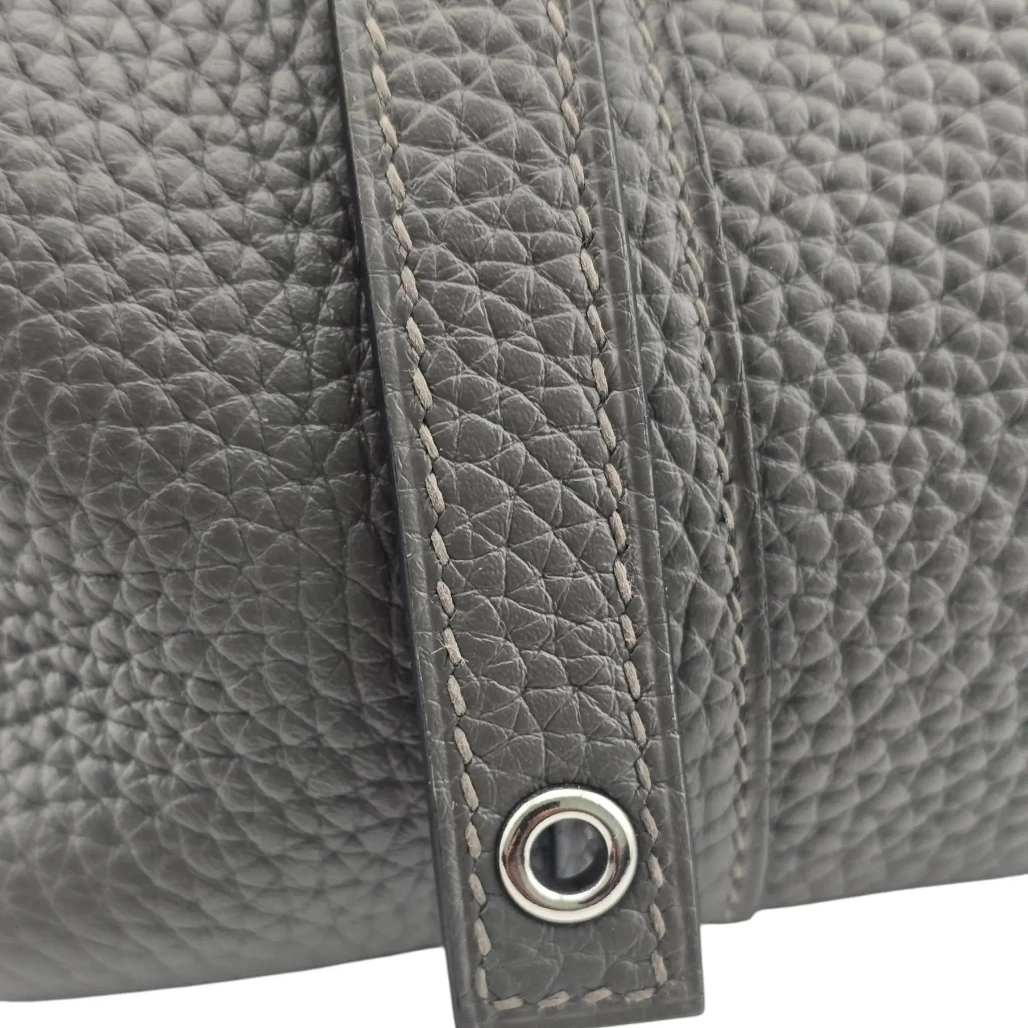 Hermès Picotin Lock 18 Gris Meyer Clemence Palladium Bag HERMES