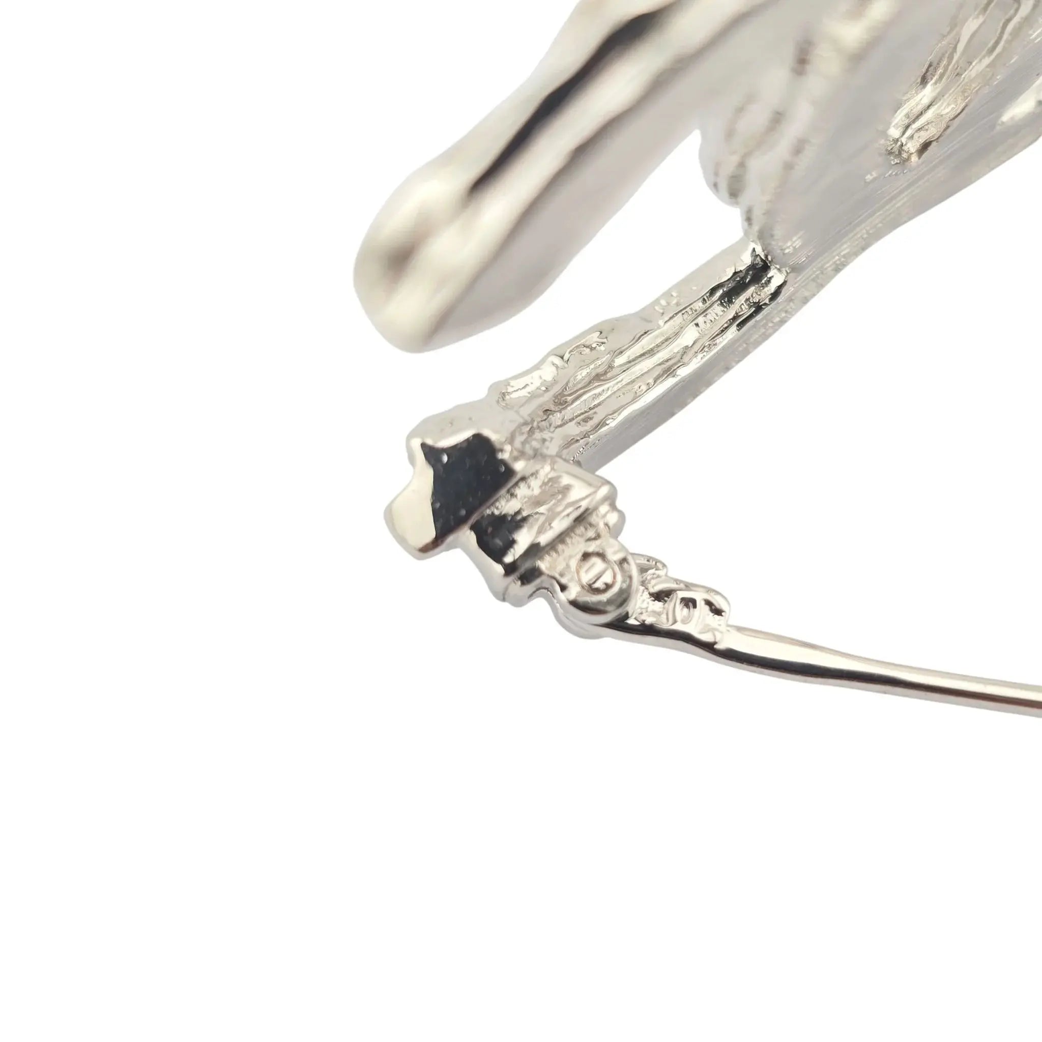 Chanel CC Metal Silver Brooch 2025 CHANEL