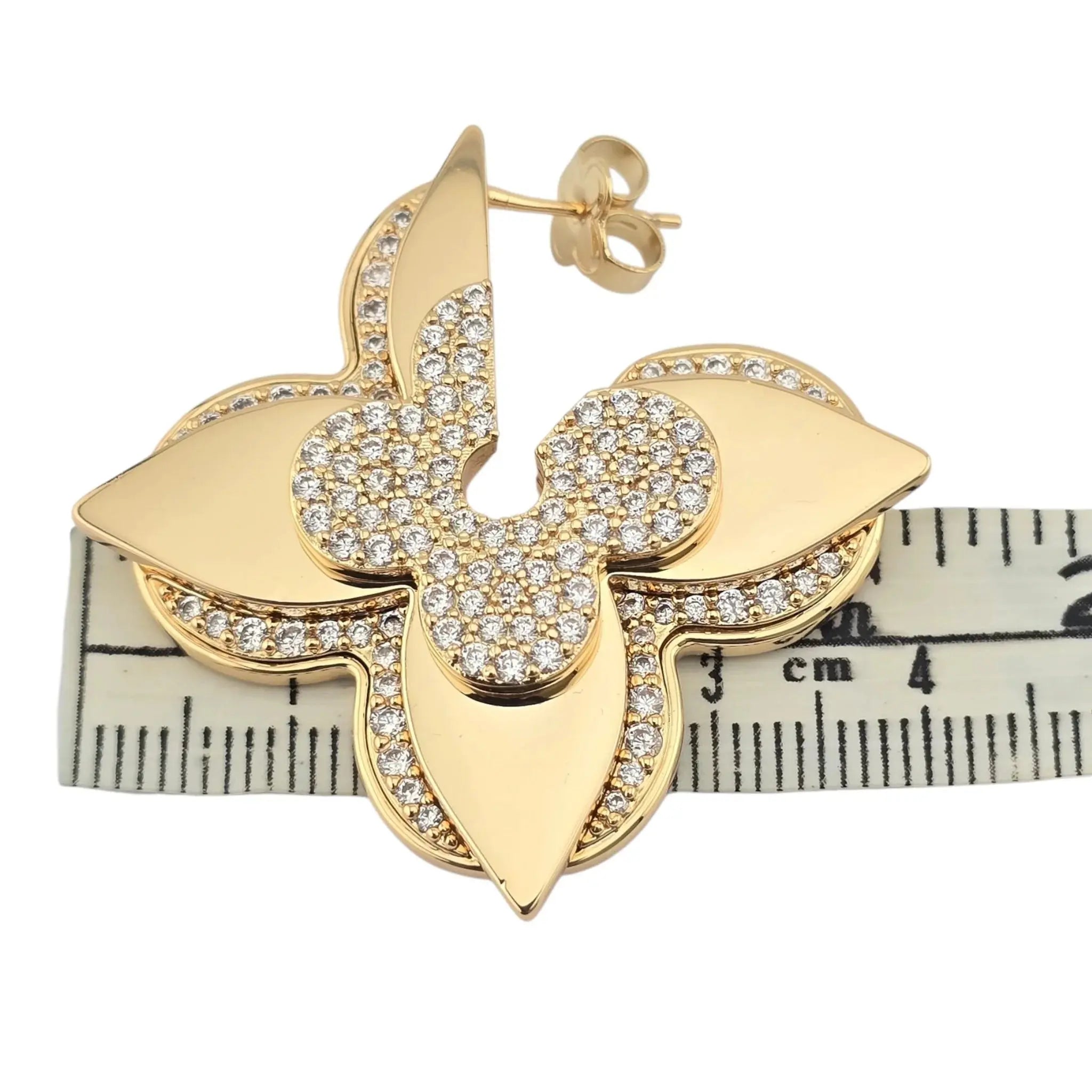 Louis Vuitton LV Medaillon Gold Earrings LOUIS VUITTON