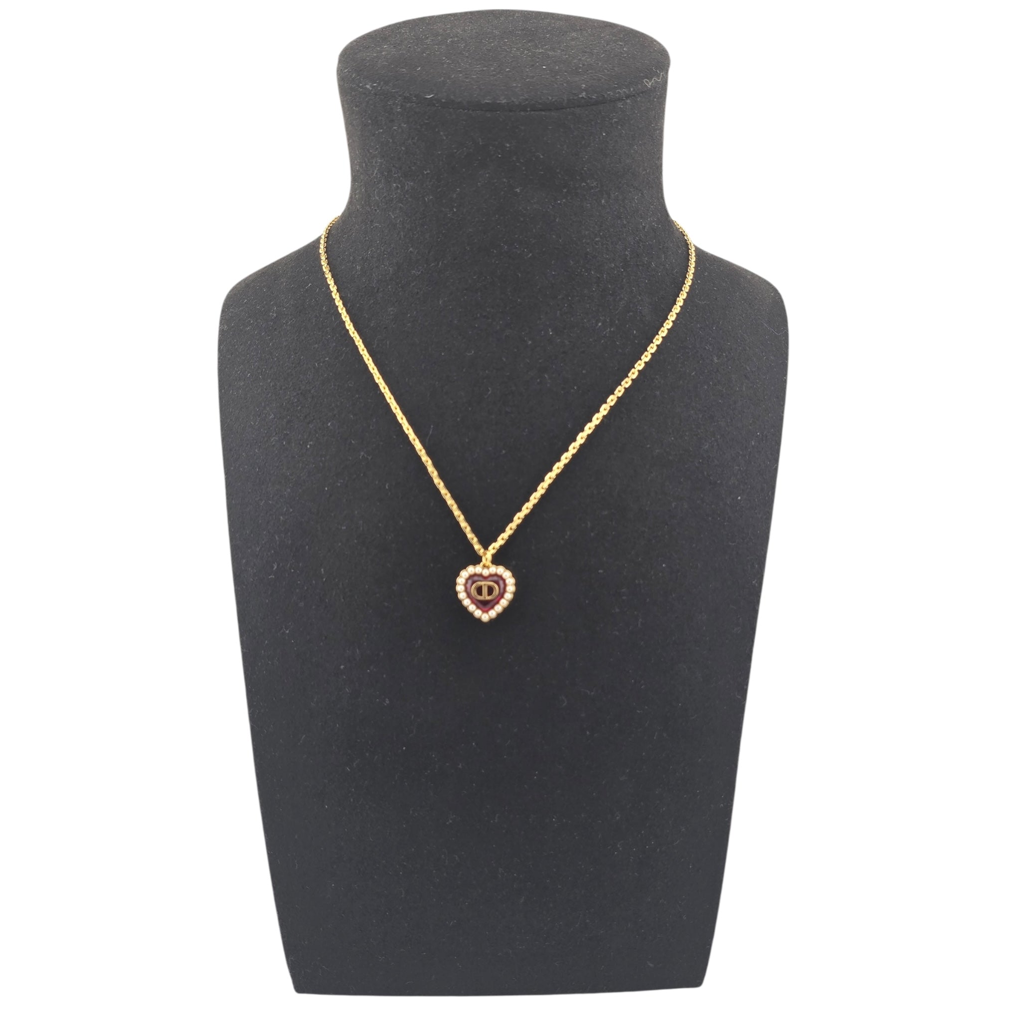 Christian Dior Petit CD Baroque Necklace