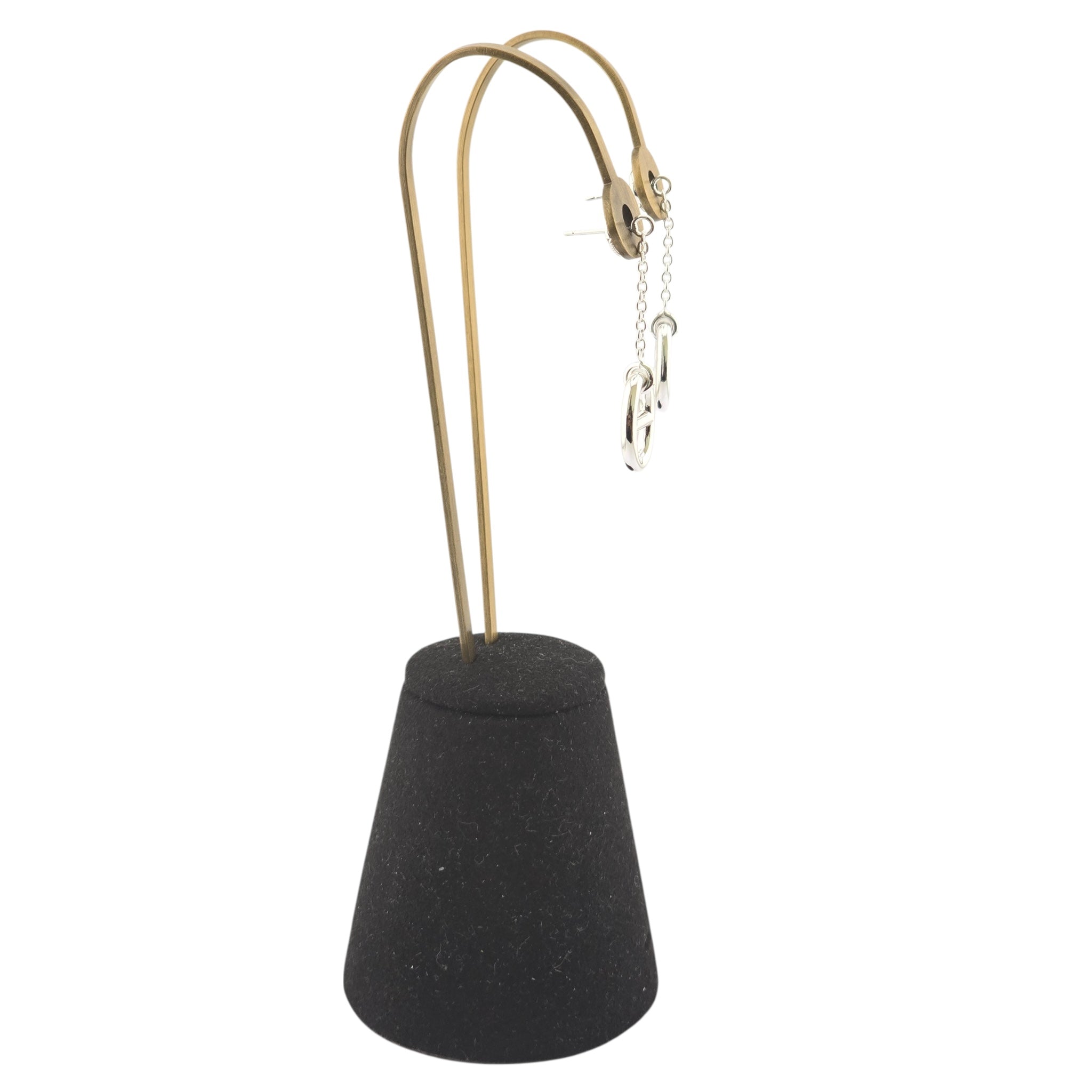 Hermes Farandole Sterling Silver Earrings Medium