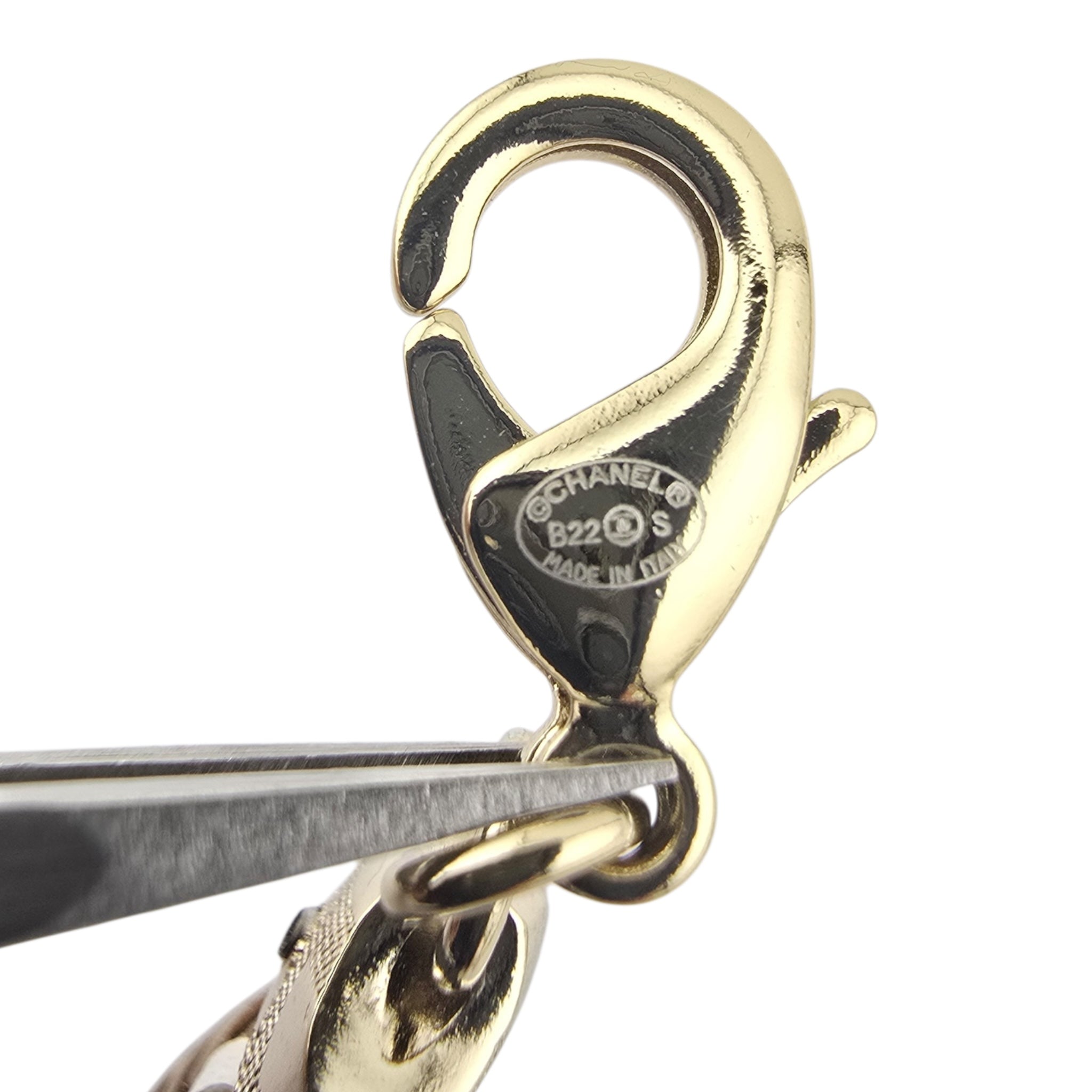 Chanel CC Leather Choker Necklace 2022 CHANEL