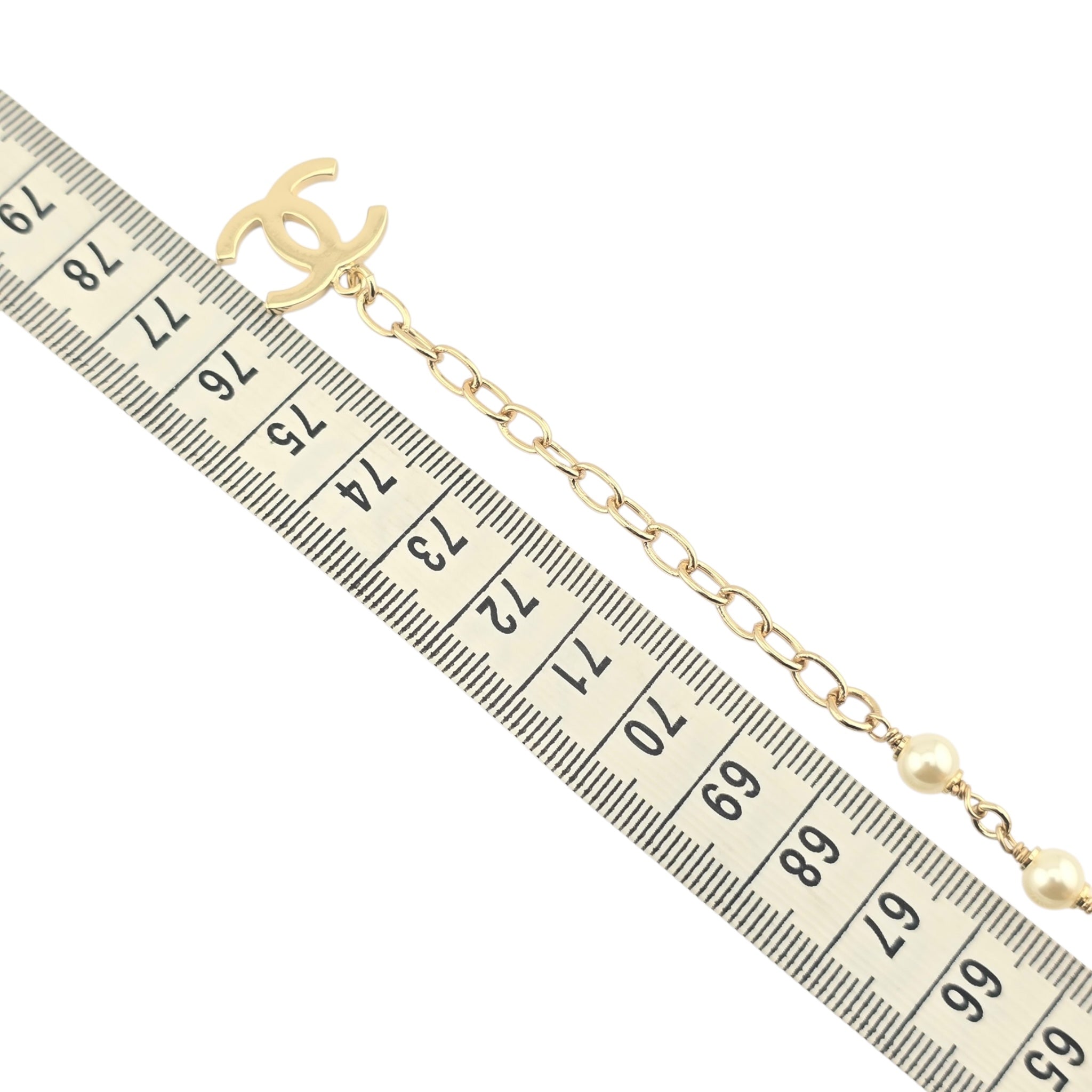 Chanel CC Robot Gabrielle Doll Black Necklace 25B CHANEL