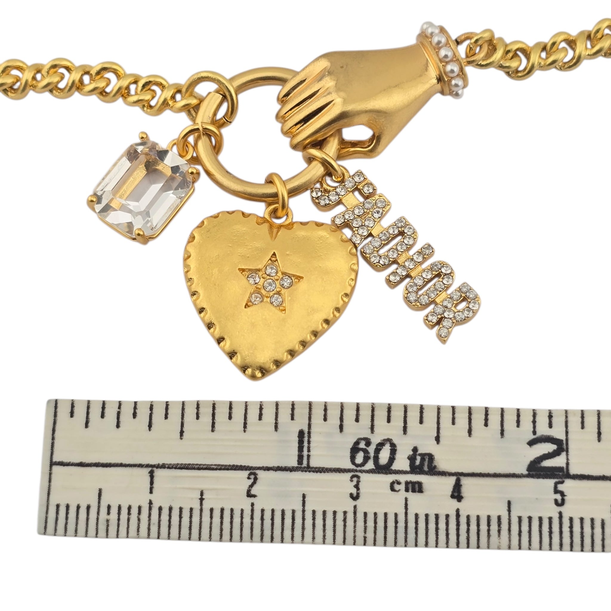 Christian Dior CD Gold J'Adior Necklace