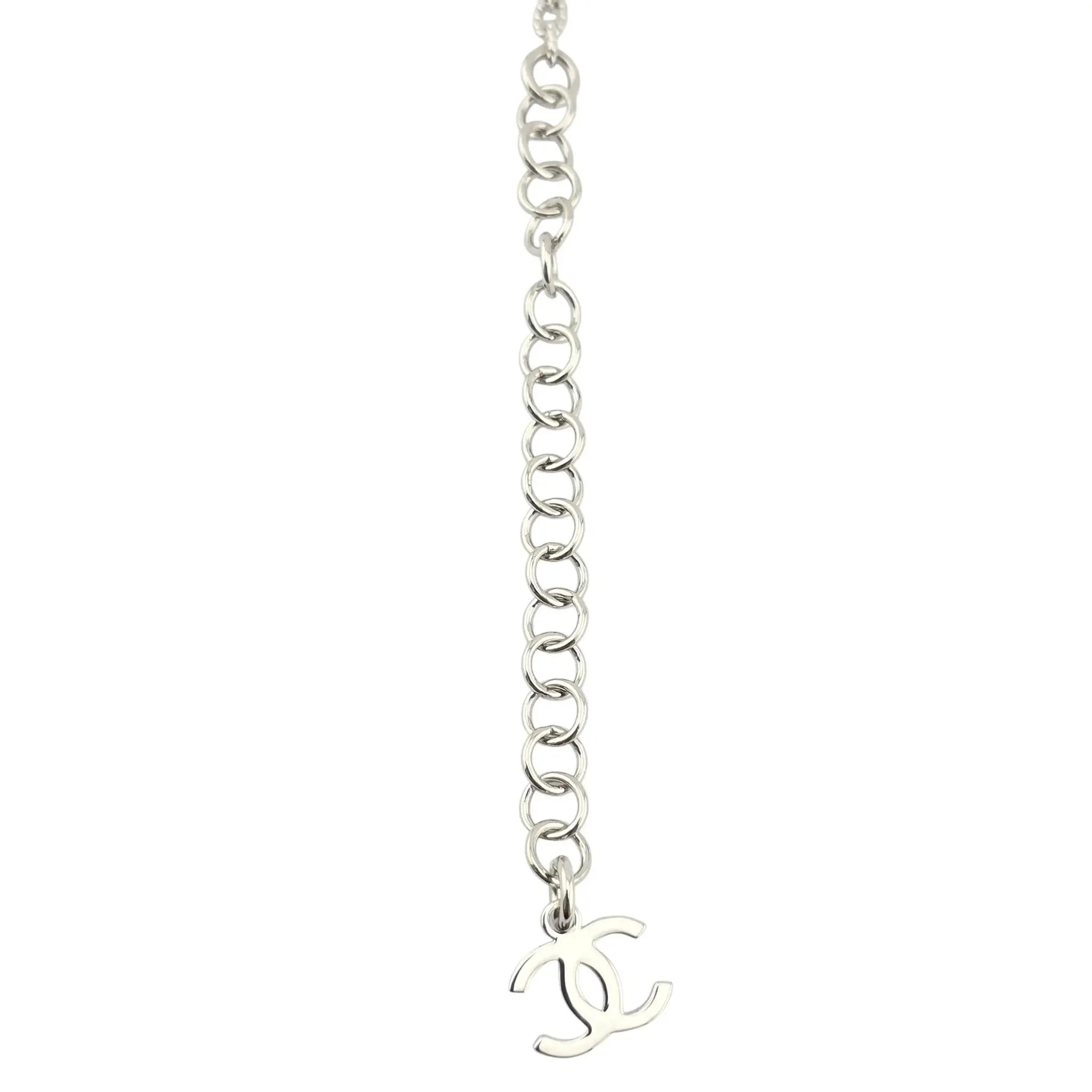 Chanel CC Silver Bird Long Necklace SS25 CHANEL