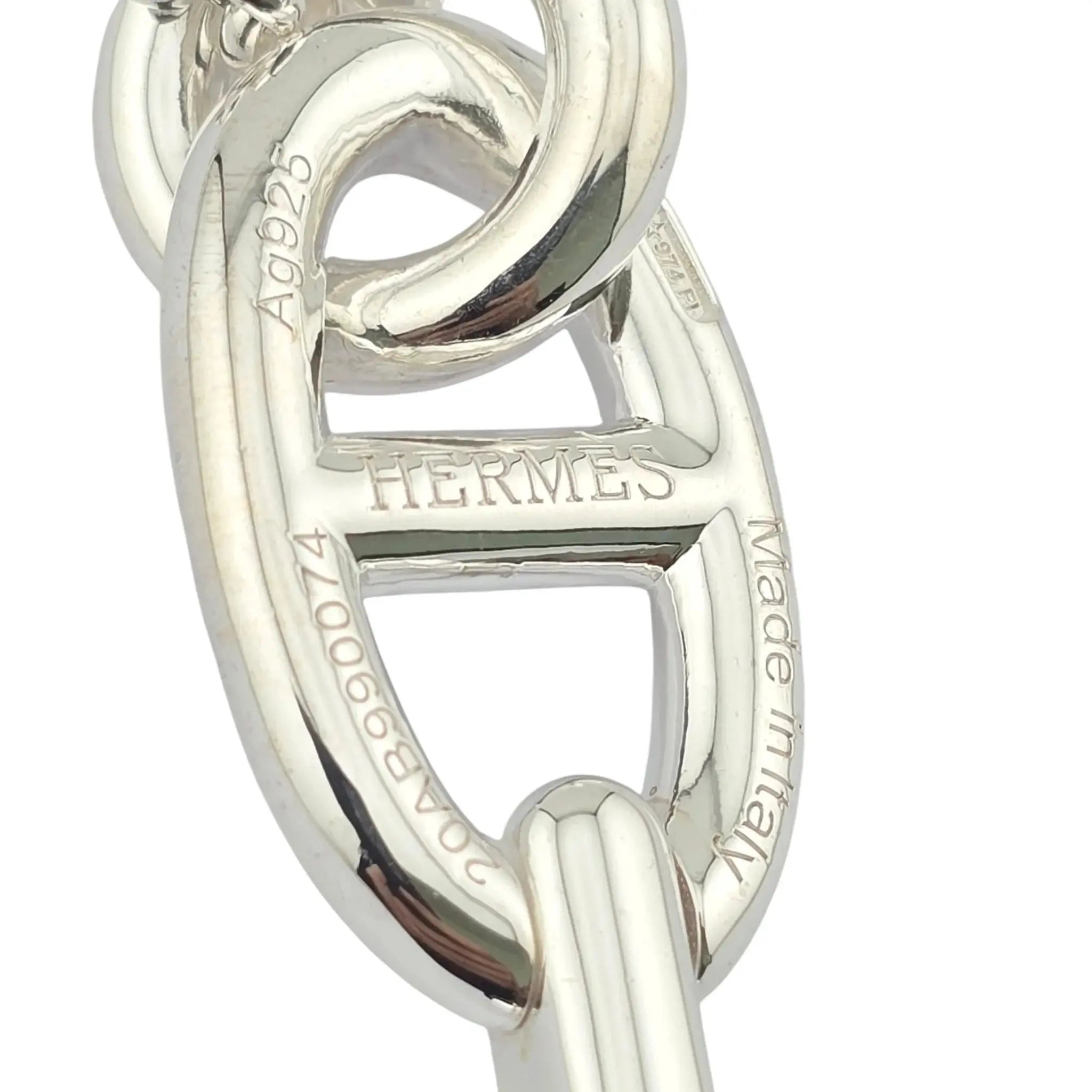 Hermes Chaine d'Ancre Enchainee Pendant Necklace, Very Large Model HERMES