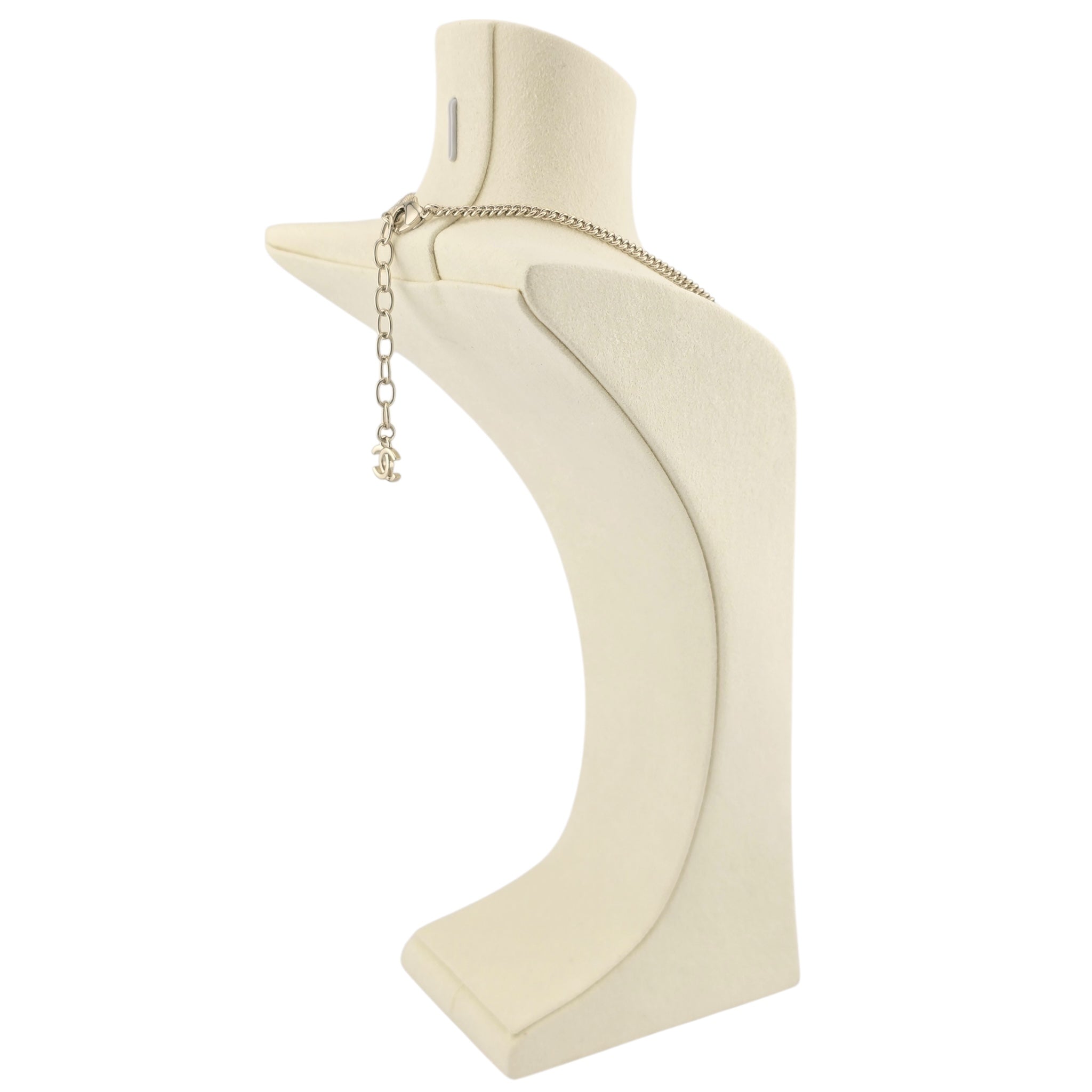 Chanel CC Gold Pink Resin Necklace 2025 CHANEL