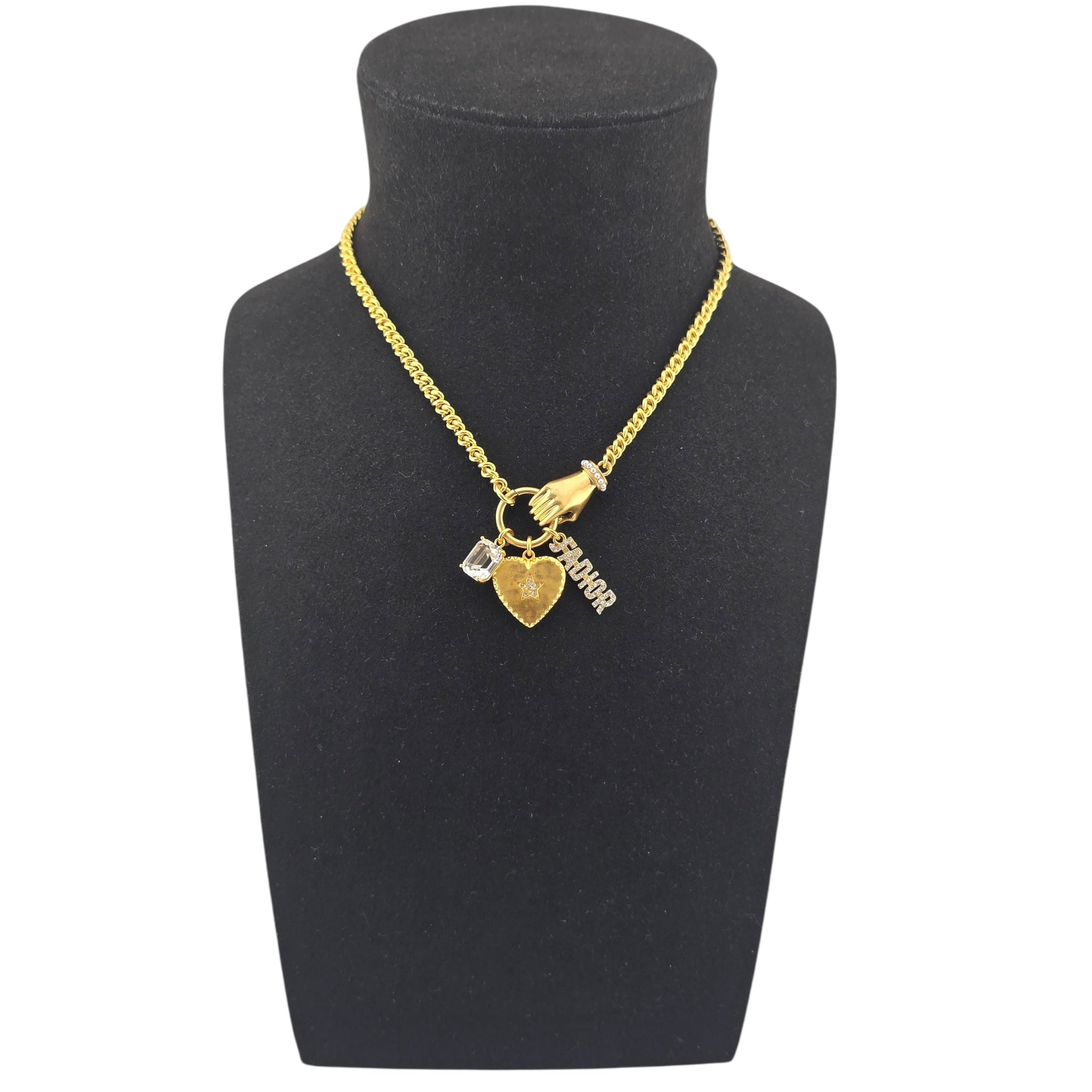 Christian Dior CD Gold J'Adior Necklace