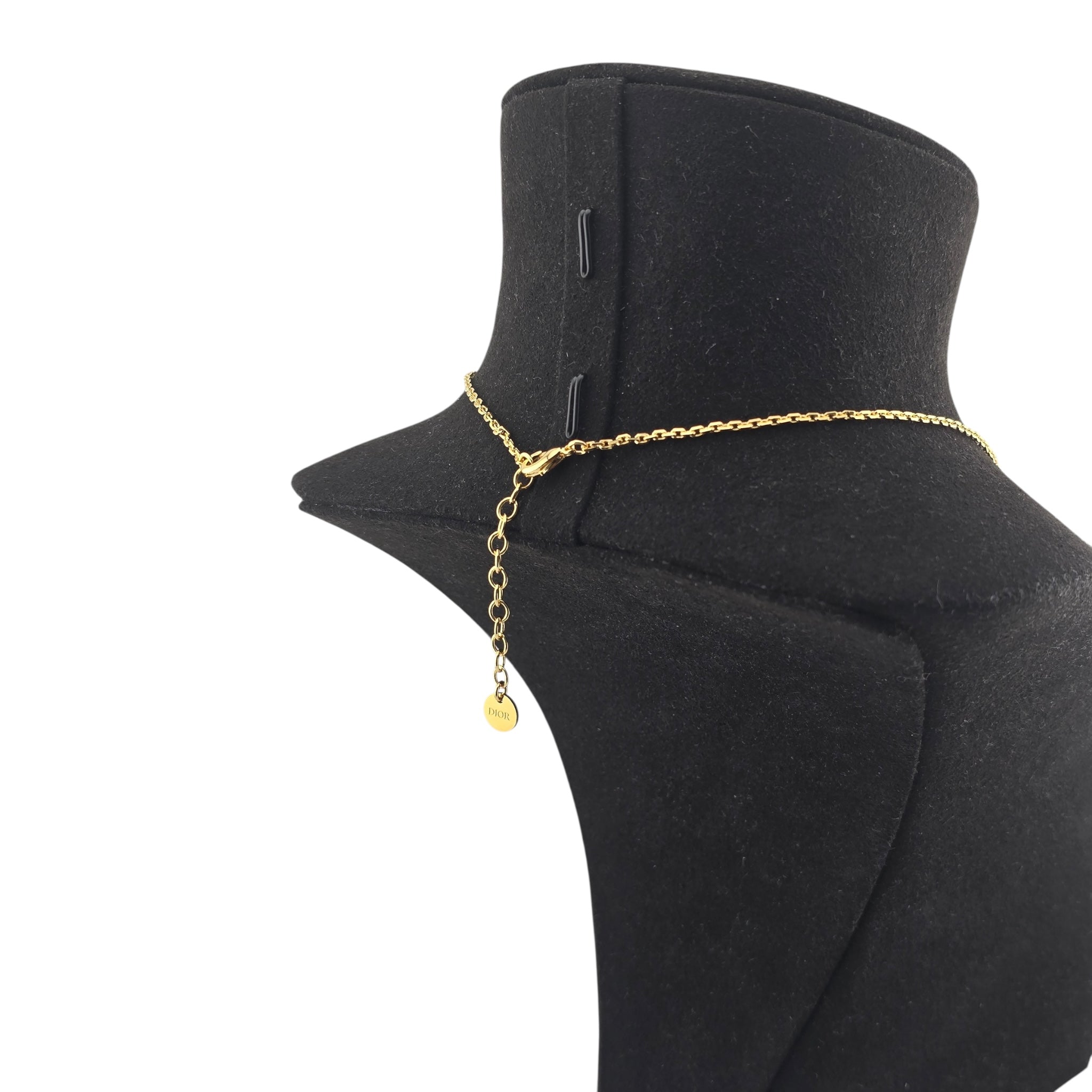 Christian Dior Petit CD Baroque Necklace