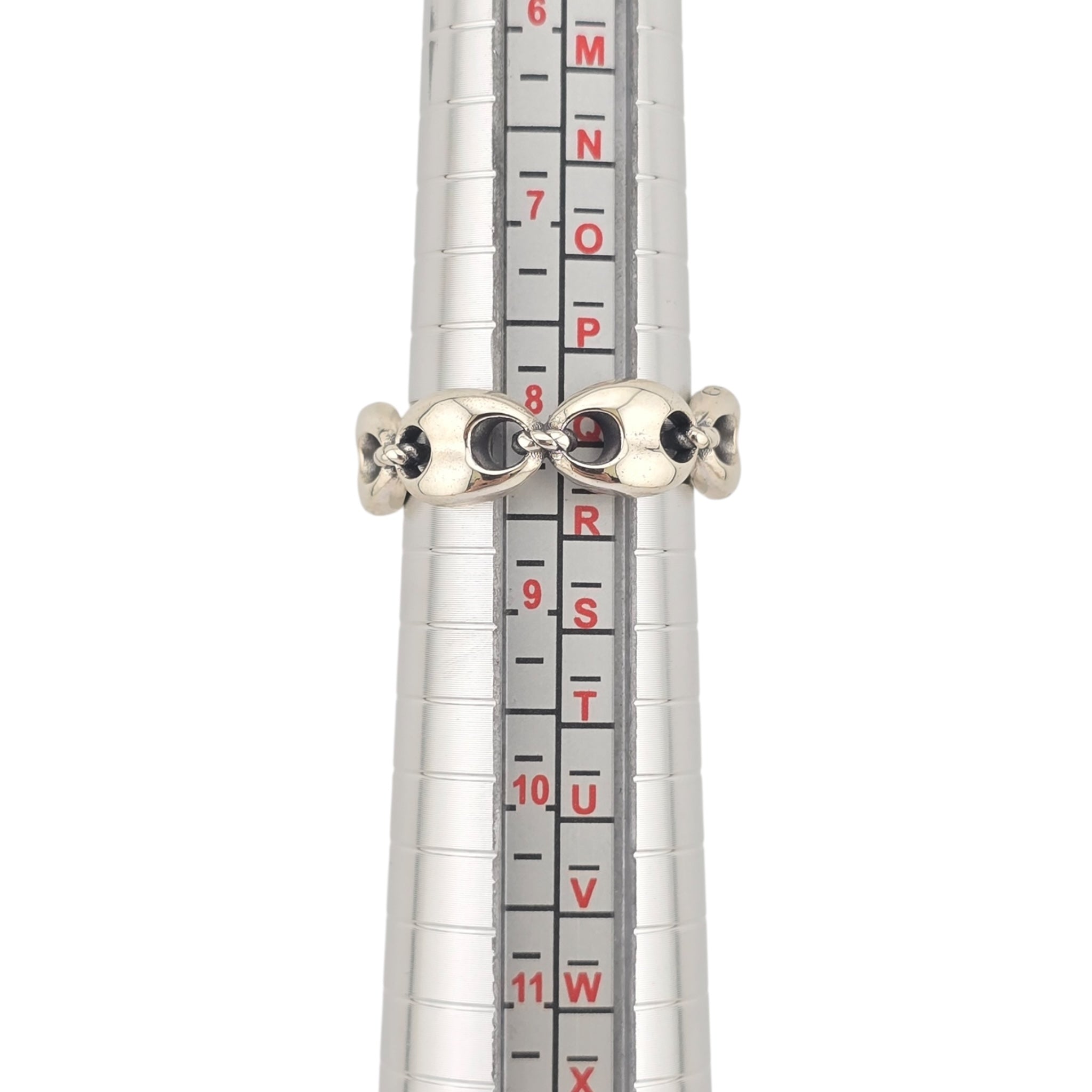 GUCCI GG Anchor Sterling Silver Ring GUCCI