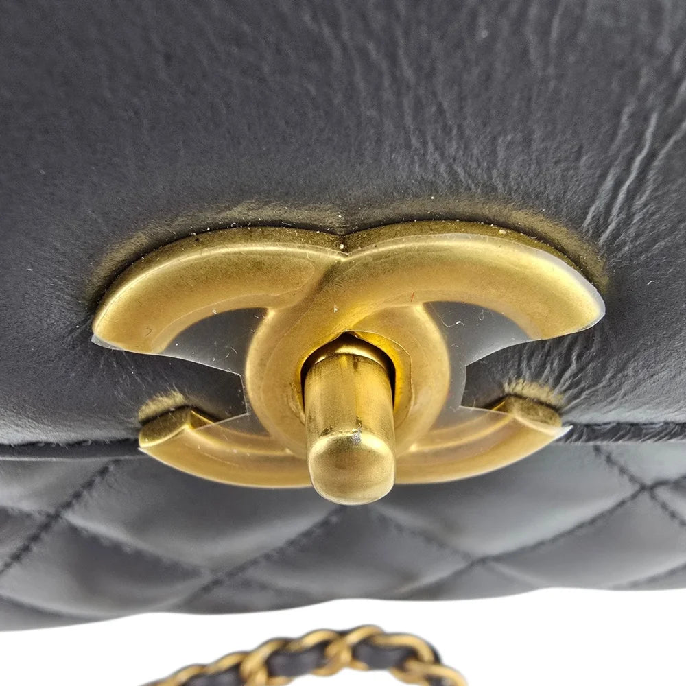 Chanel Small Kelly Re-Edition Grey Shopping Handbag CHANEL