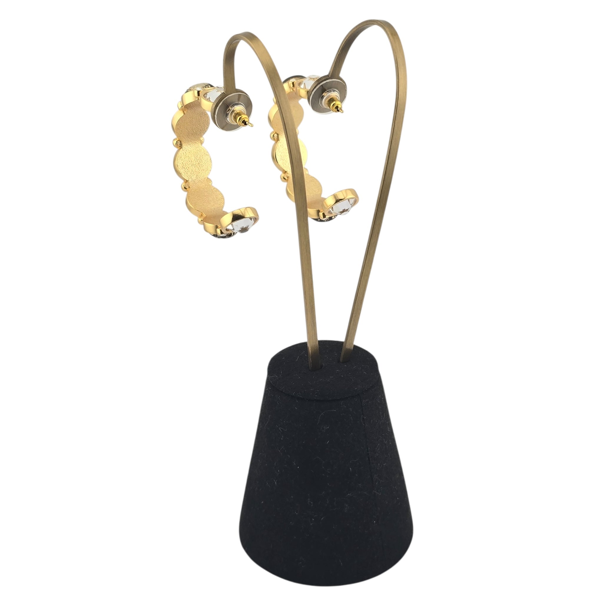 Chanel CC Gold Hoop Earrings 2020 CHANEL