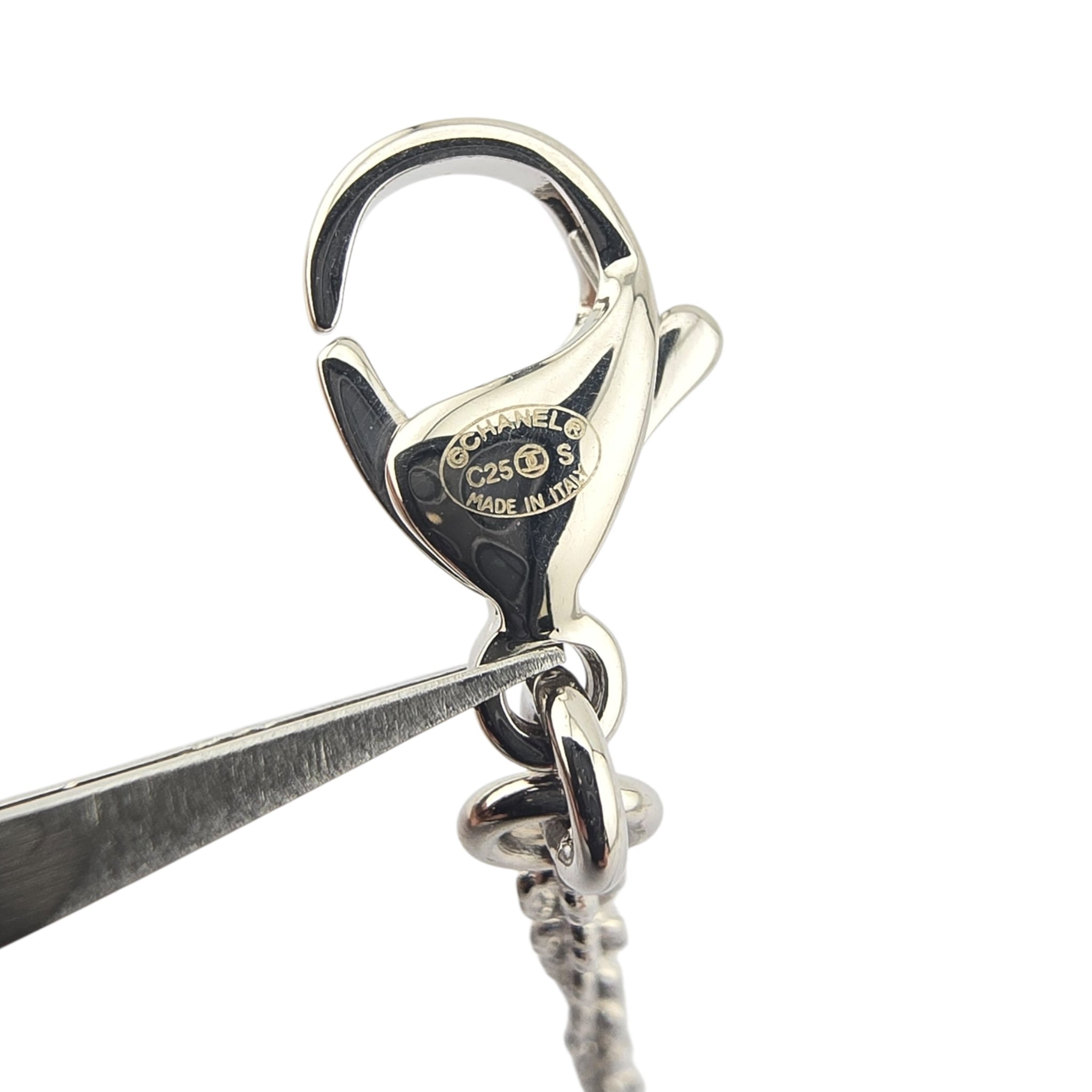 Chanel CC Silver Bird Long Belt / Necklace SS25 CHANEL