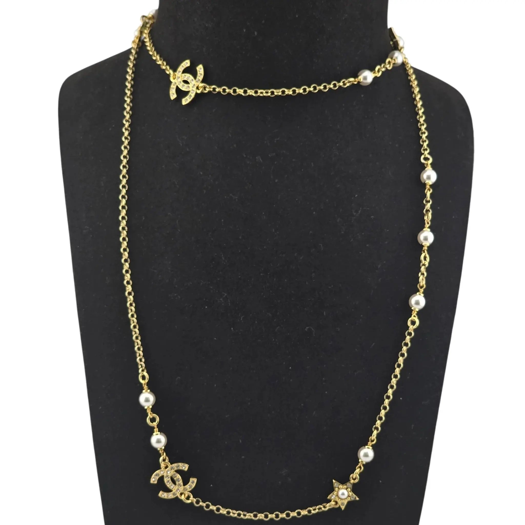 Chanel CC Star Long Necklace 2024 CHANEL