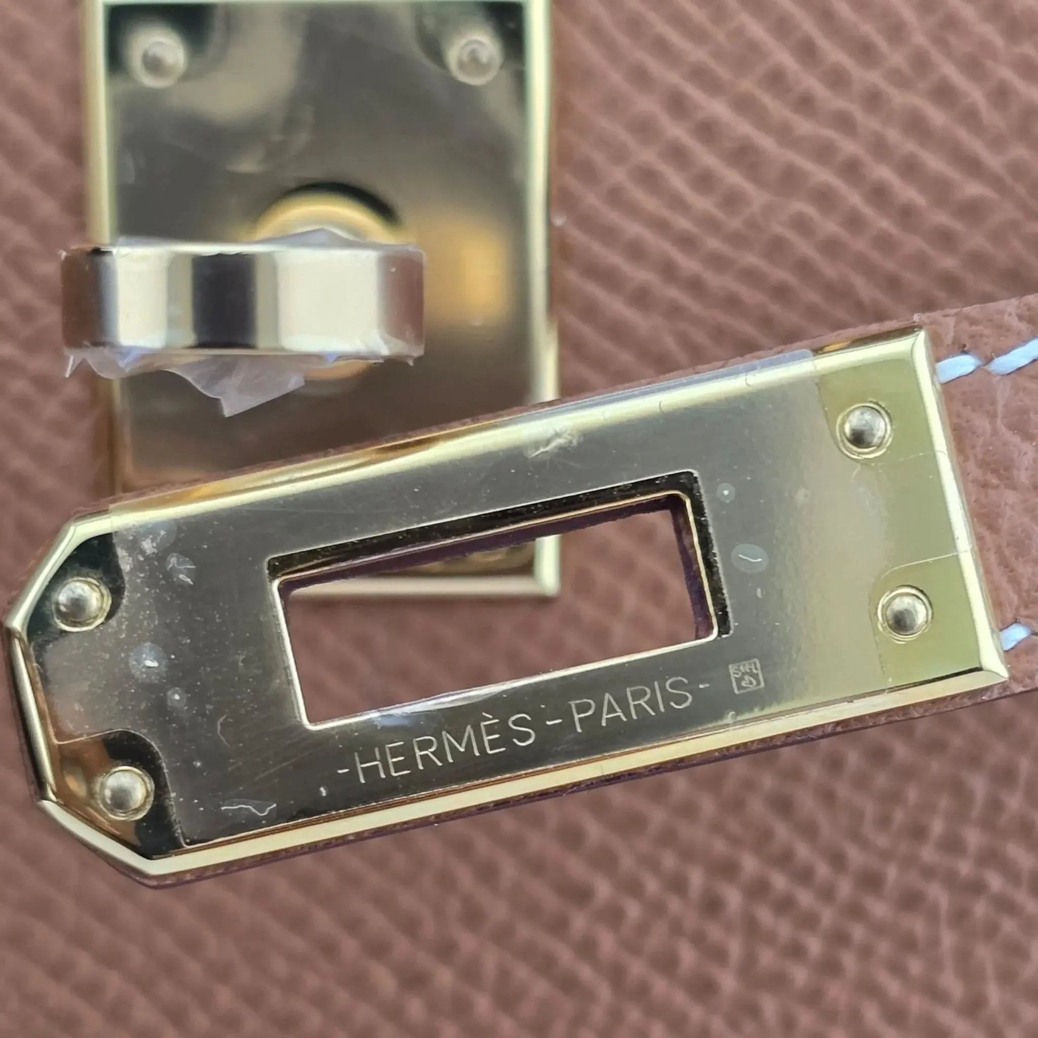 Hermes Mini Kelly II Gold Epsom Gold Hardware Bag HERMES