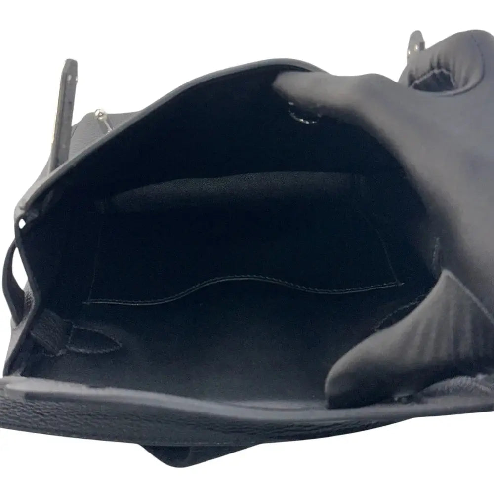 Hermès Hac a Dos PM Noir Togo PHW #W Bag HERMES