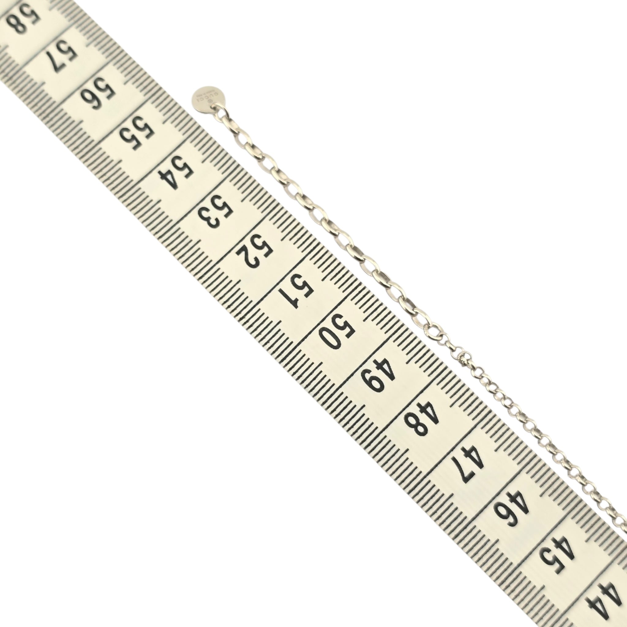 GUCCI Blind For Love Heart Sterling Silver Necklace GUCCI