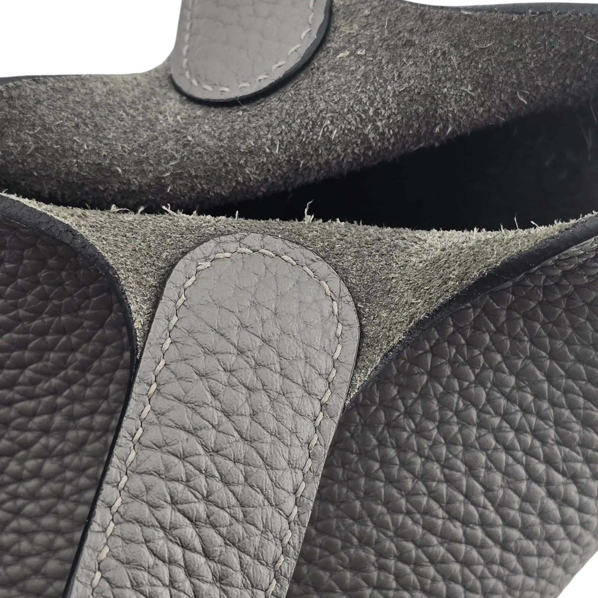 Hermès Picotin Lock 18 Gris Meyer Clemence Palladium Bag HERMES