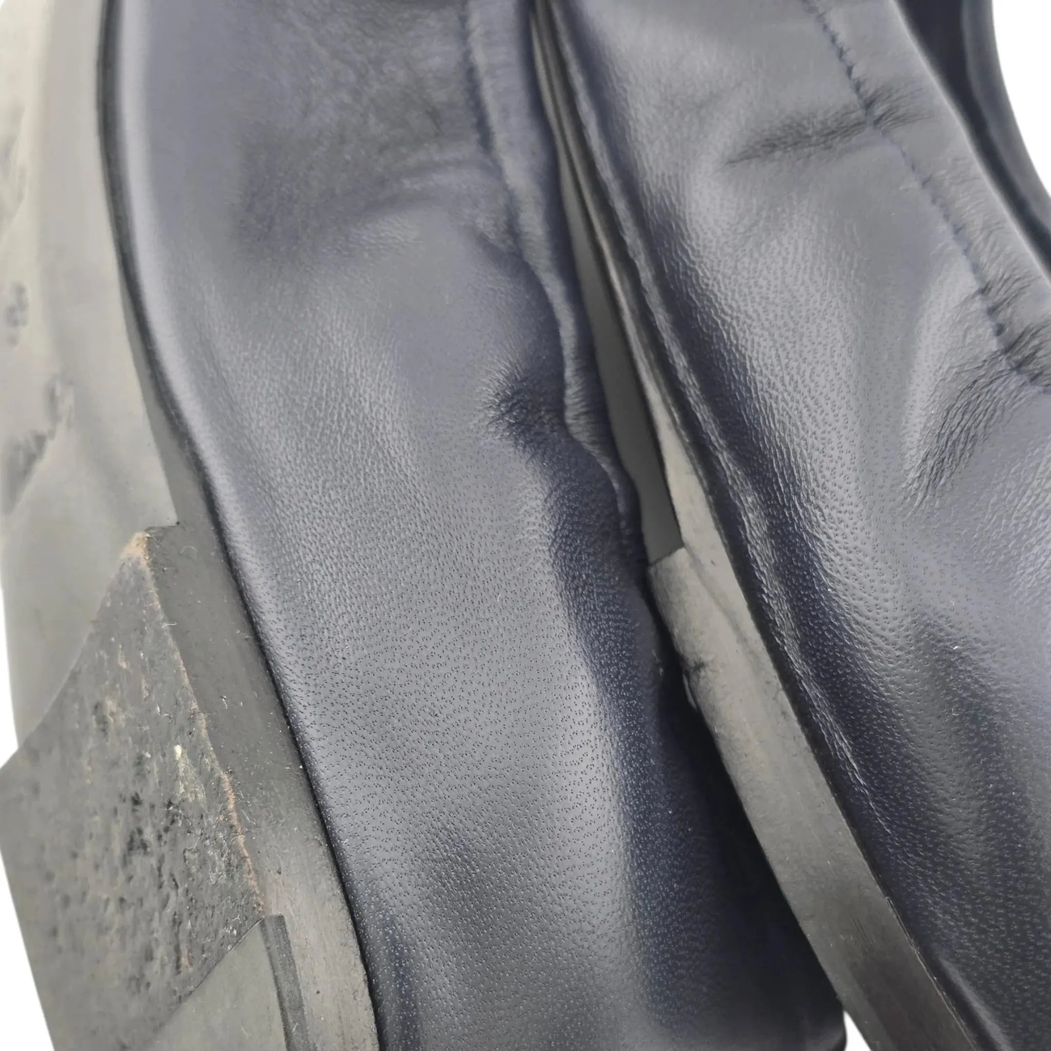 Louis Vuitton LV Flirty Navy Blue Python Ballet Flats 39 LOUIS VUITTON