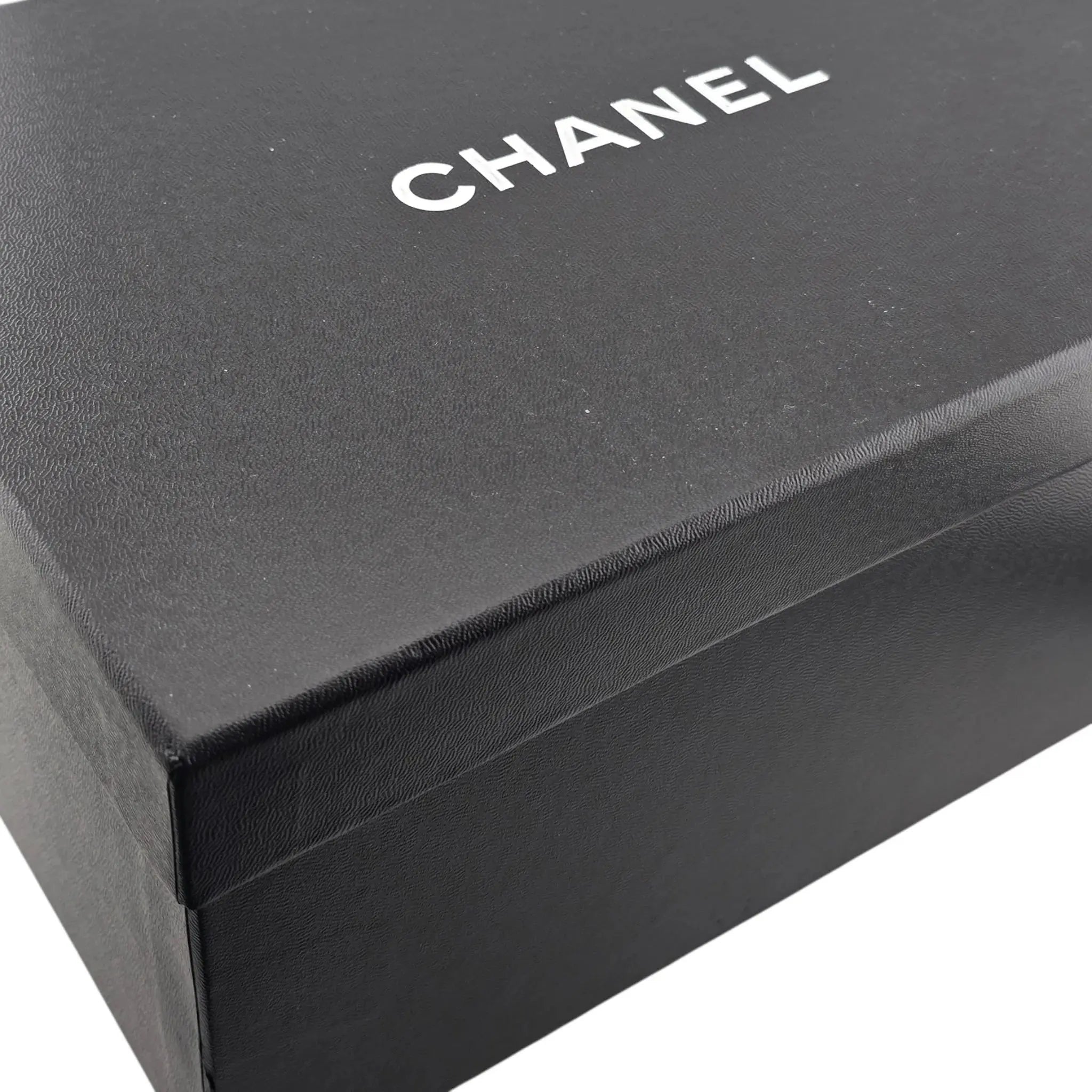 Chanel CC Silver Metallic Leather Dad Sandals CHANEL