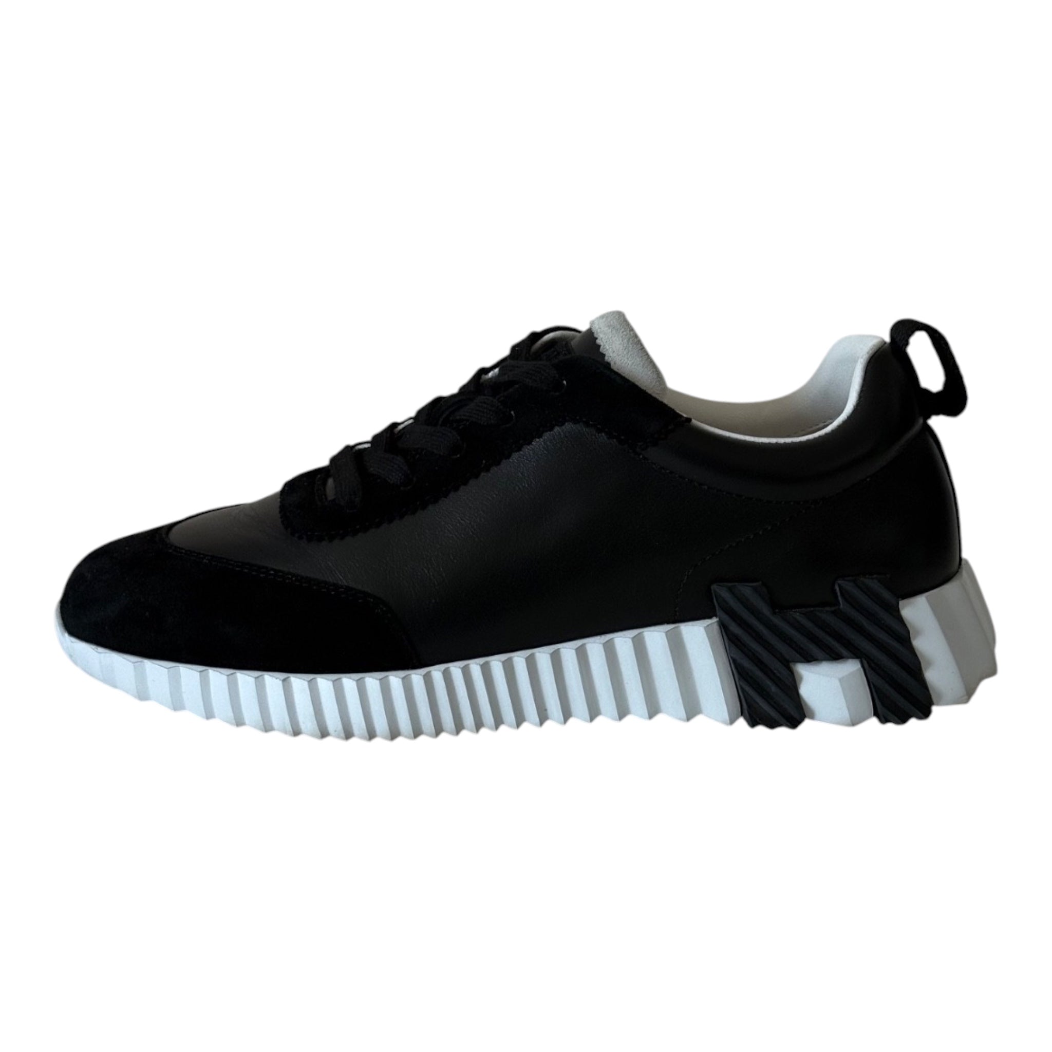 Share Hermes Bouncing Sneakers Women Noir (Black) - 40 HERMES