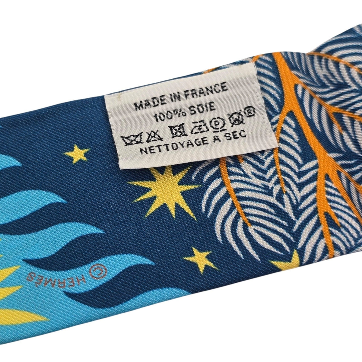 Hermes Silk Twilly Sous le Charme d'Orphee HERMES