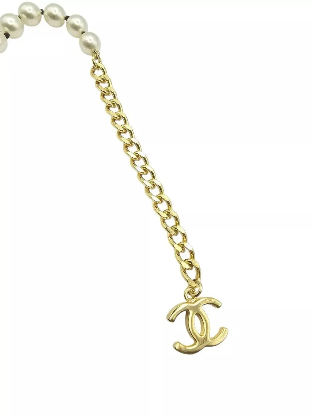 Chanel CC Faux Pearl Necklace 2024 CHANEL