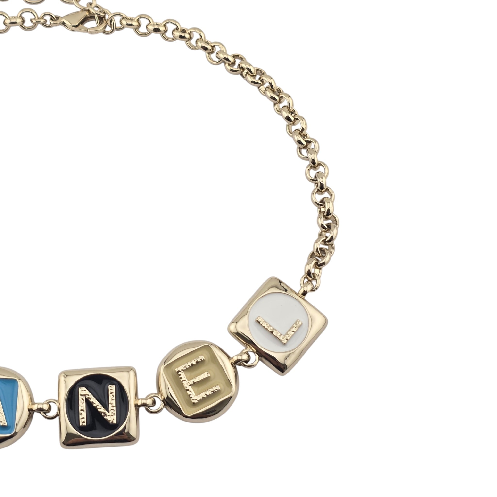 Chanel Cruise 26 Gold Resin Necklace 2026 CHANEL