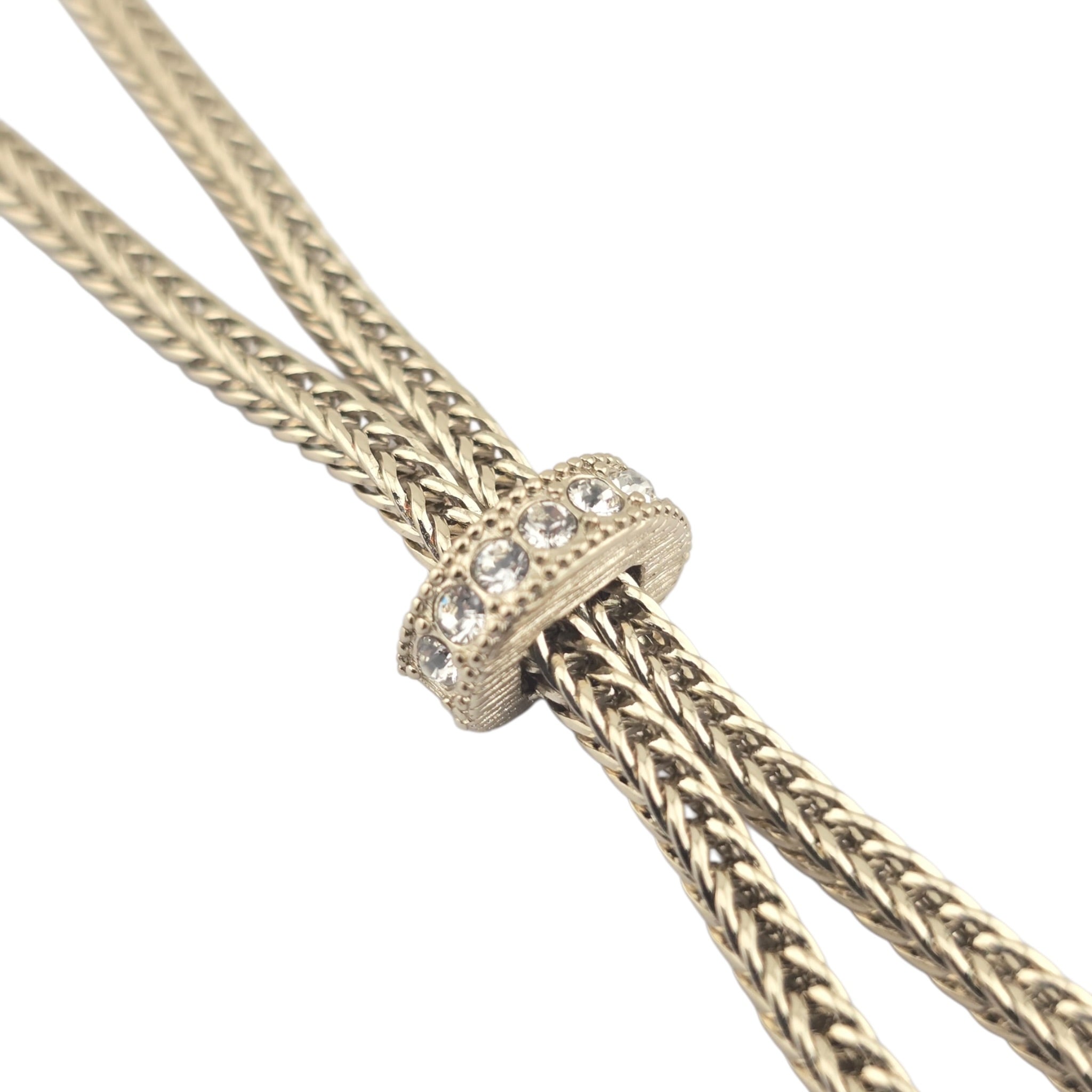 Chanel CC Gold Pendant Necklace 2024 CHANEL