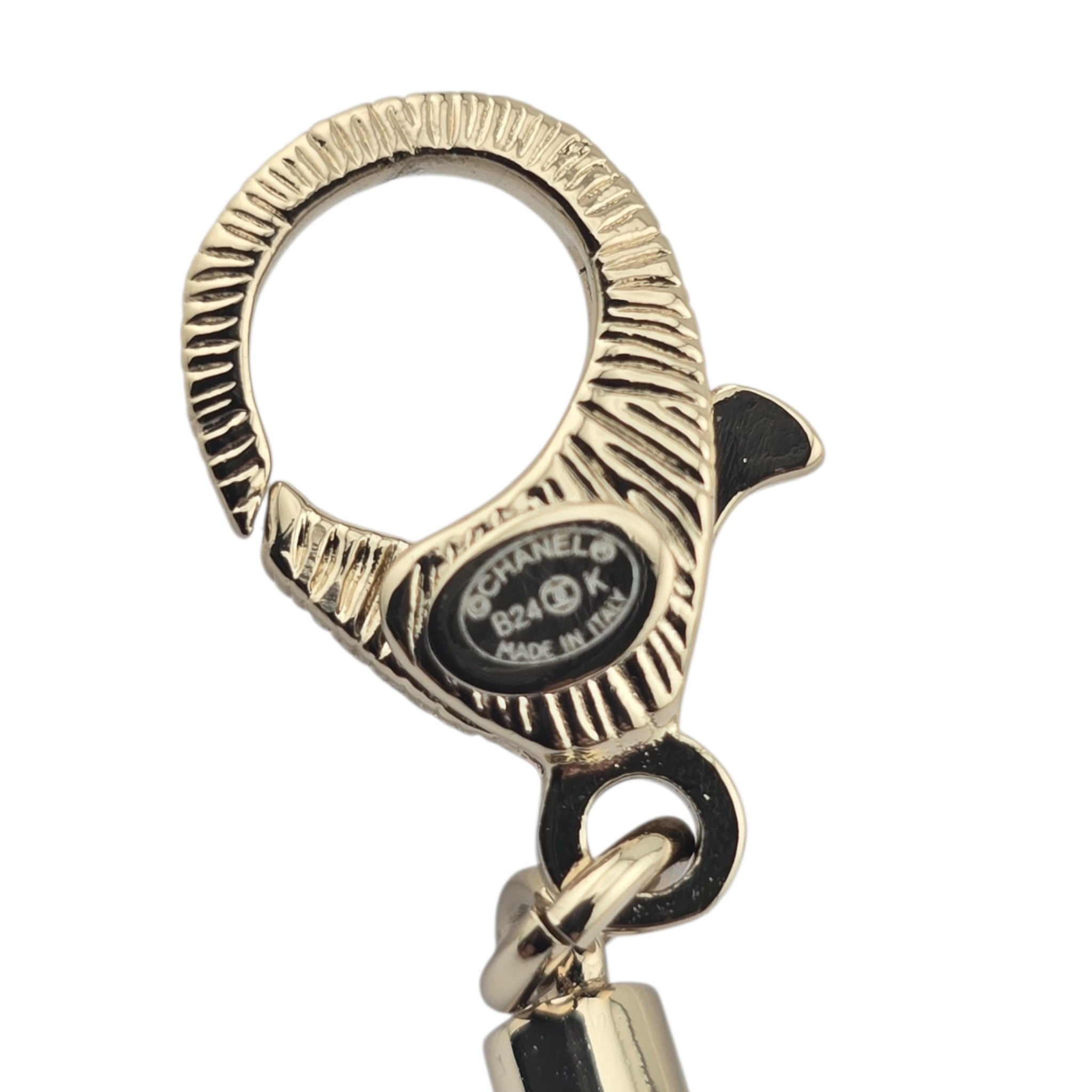 Chanel CC Gold Pendant Necklace 2024 CHANEL