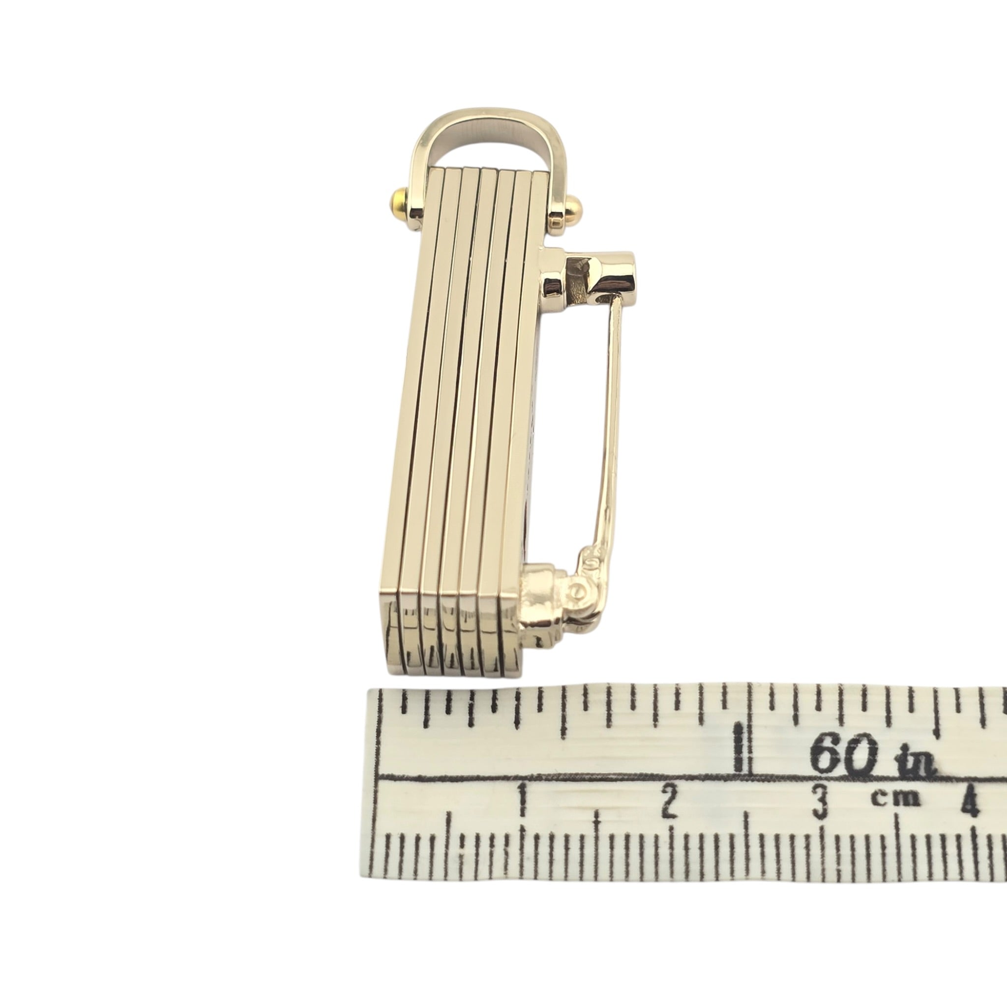 Chanel CC Gold Folding Fan Brooch 2025 CHANEL