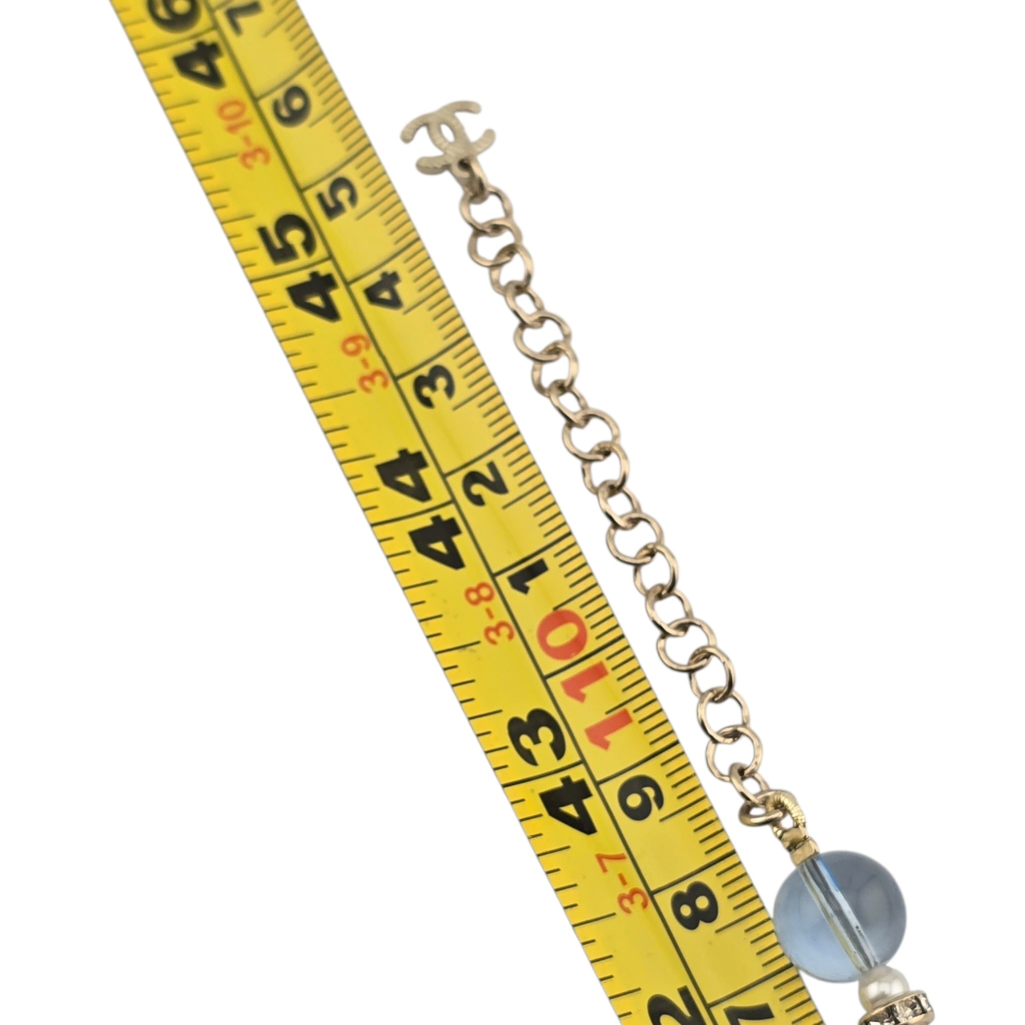 Chanel CC Multicoloured Glass Pearl Long Necklace 2026 CHANEL
