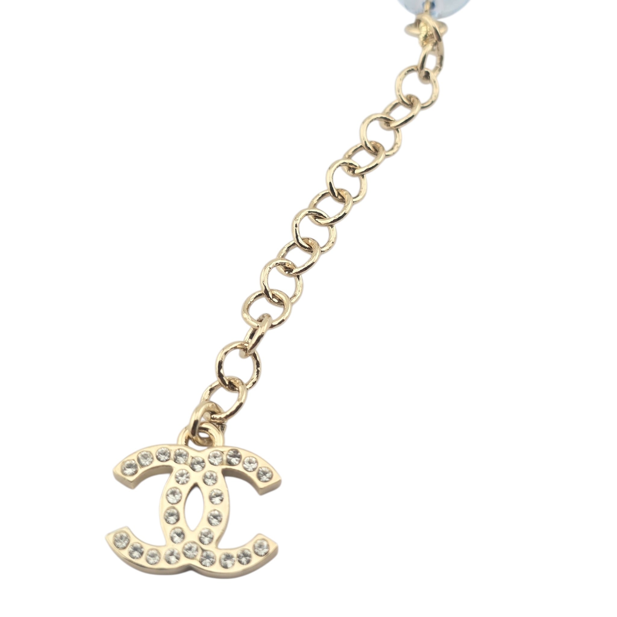Chanel CC Multicoloured Glass Pearl Bracelet 2026 CHANEL