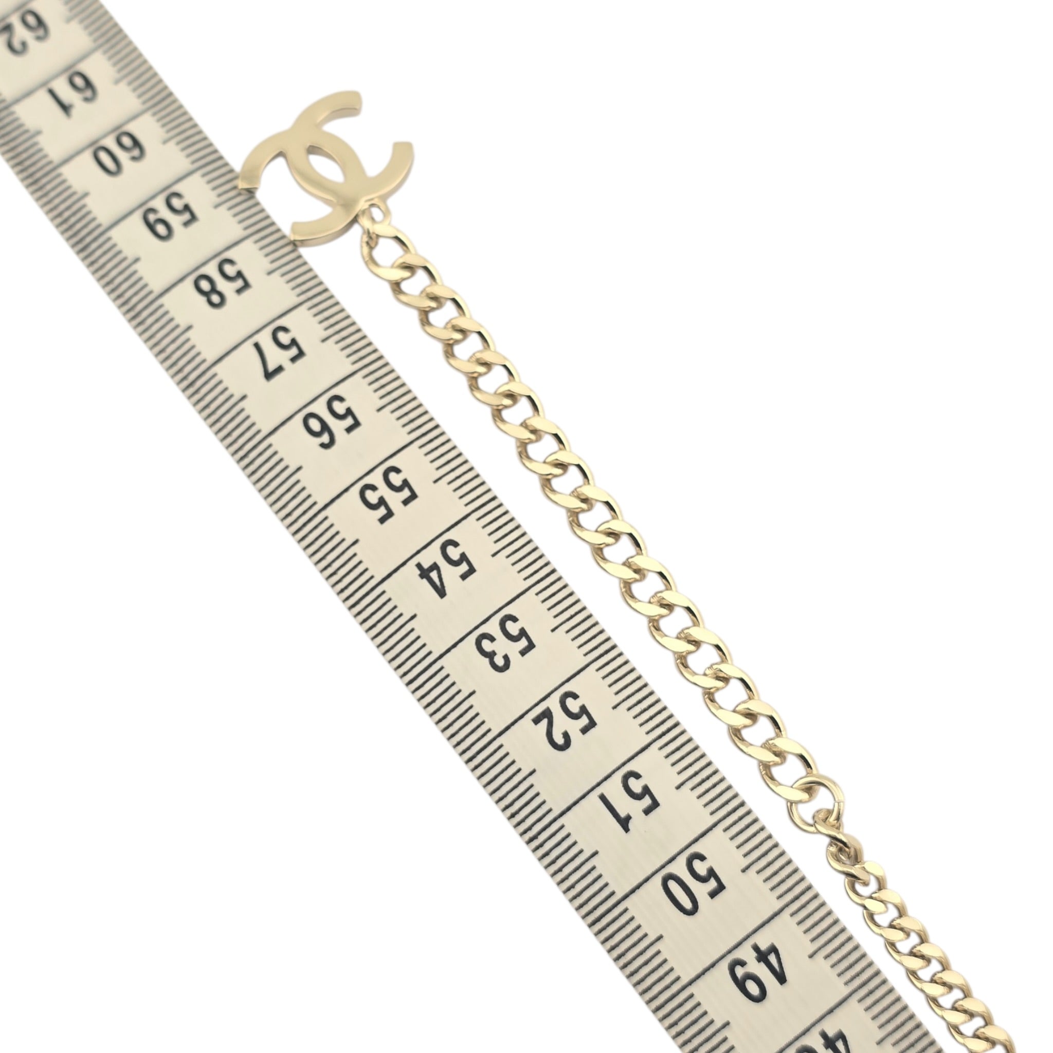 Chanel CC Black Crystal Enamel Camellia Pendant Necklace CHANEL