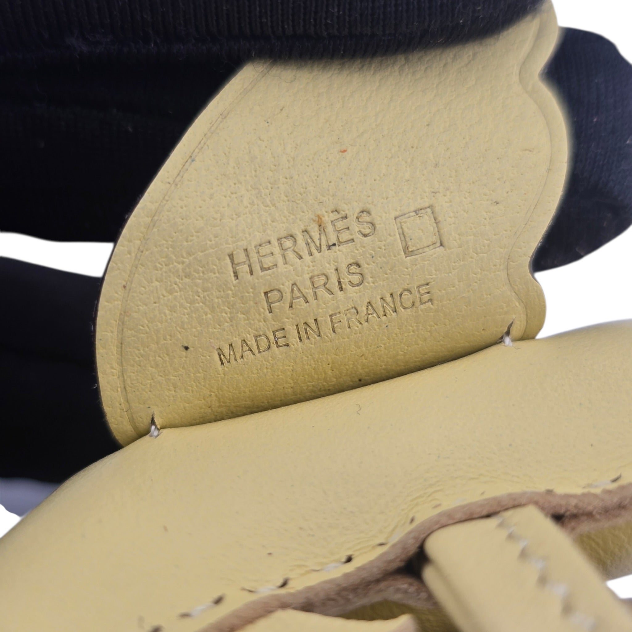 Hermès Rodeo Pegase Jaune Poussin Leather and Alligator Touch PM Bag Charm HERMES