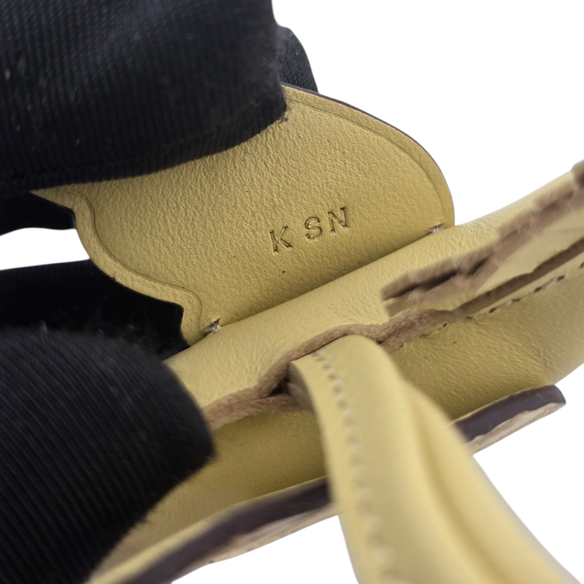 Hermès Rodeo Pegase Jaune Poussin Leather and Alligator Touch PM Bag Charm HERMES