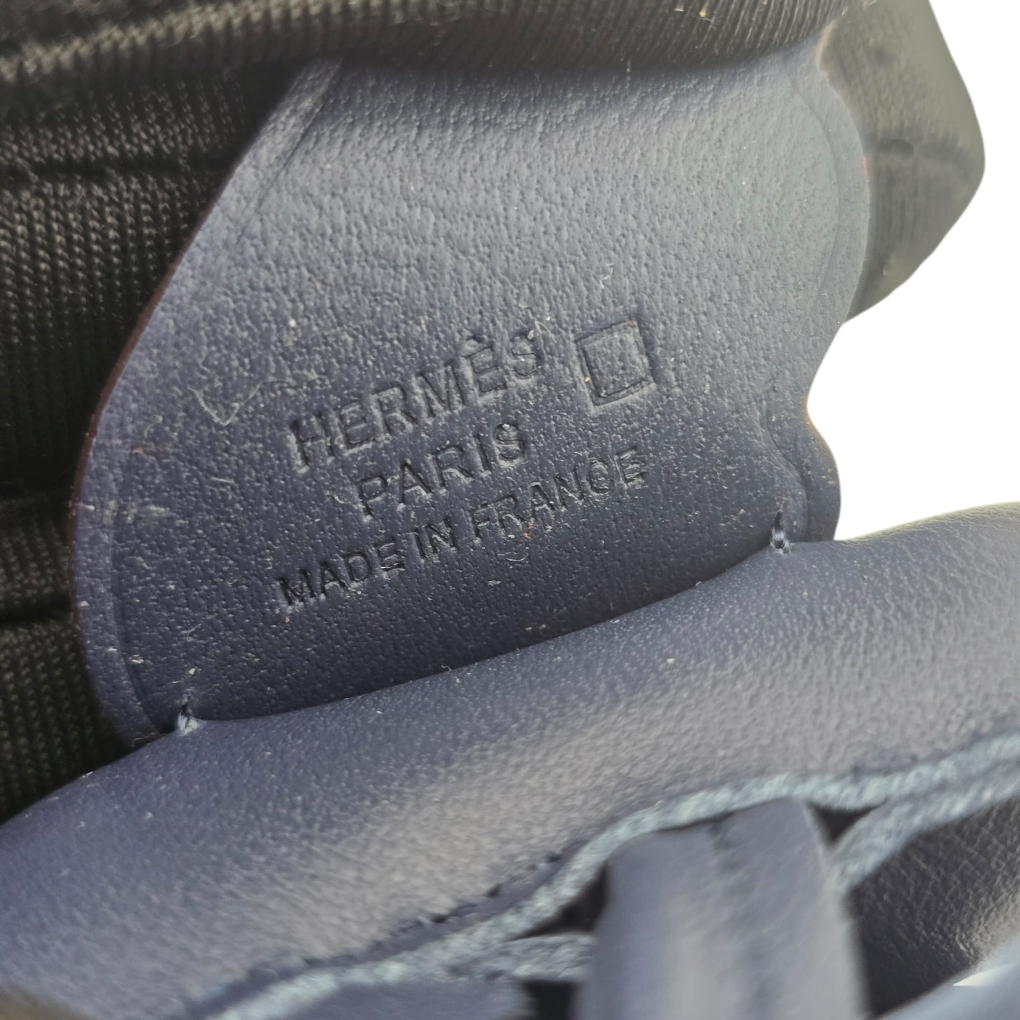 Hermès Rodeo Pegase Bleu Saphir Leather and Alligator Touch PM Bag Charm HERMES