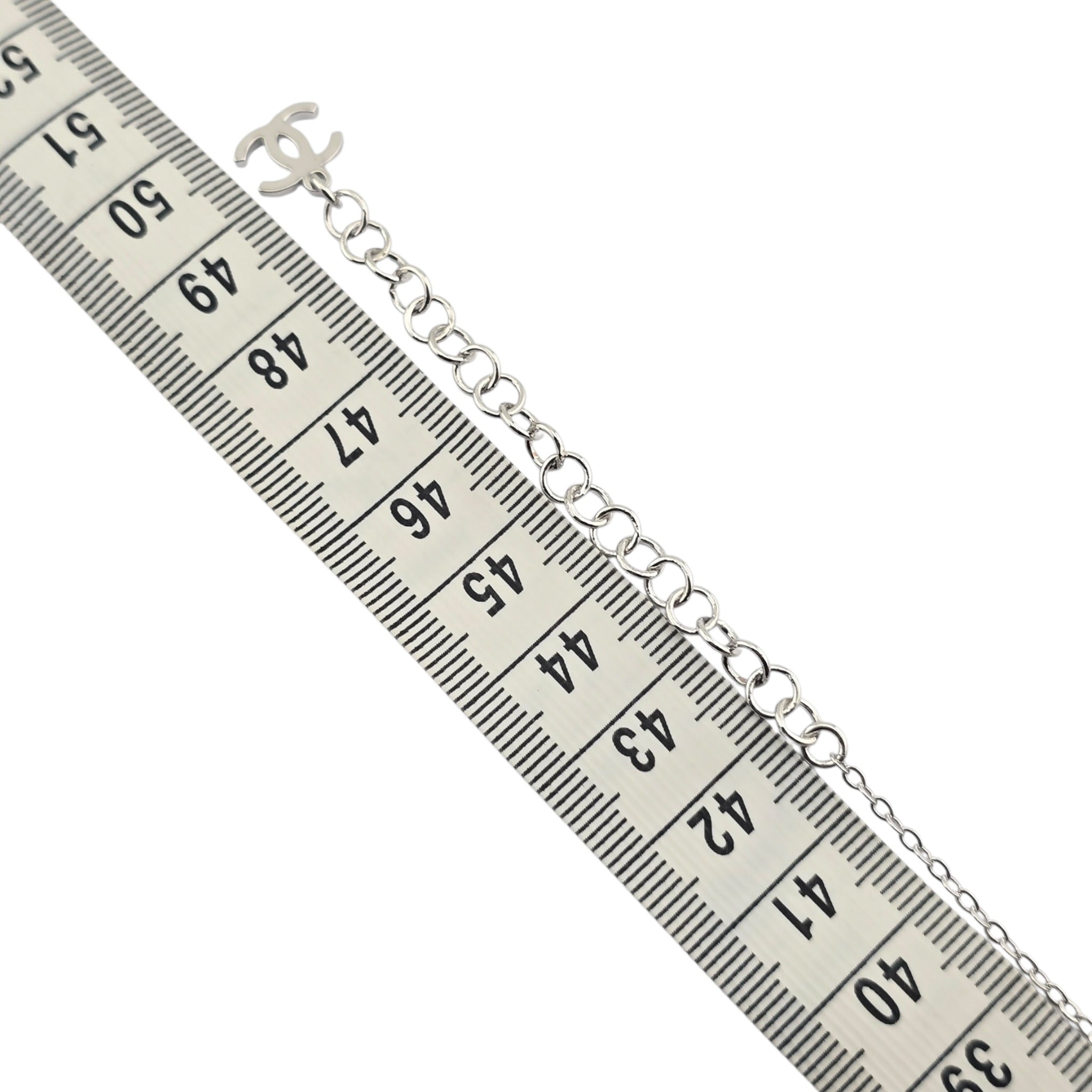 Chanel CC Silver Star Pendant Necklace 2026 CHANEL