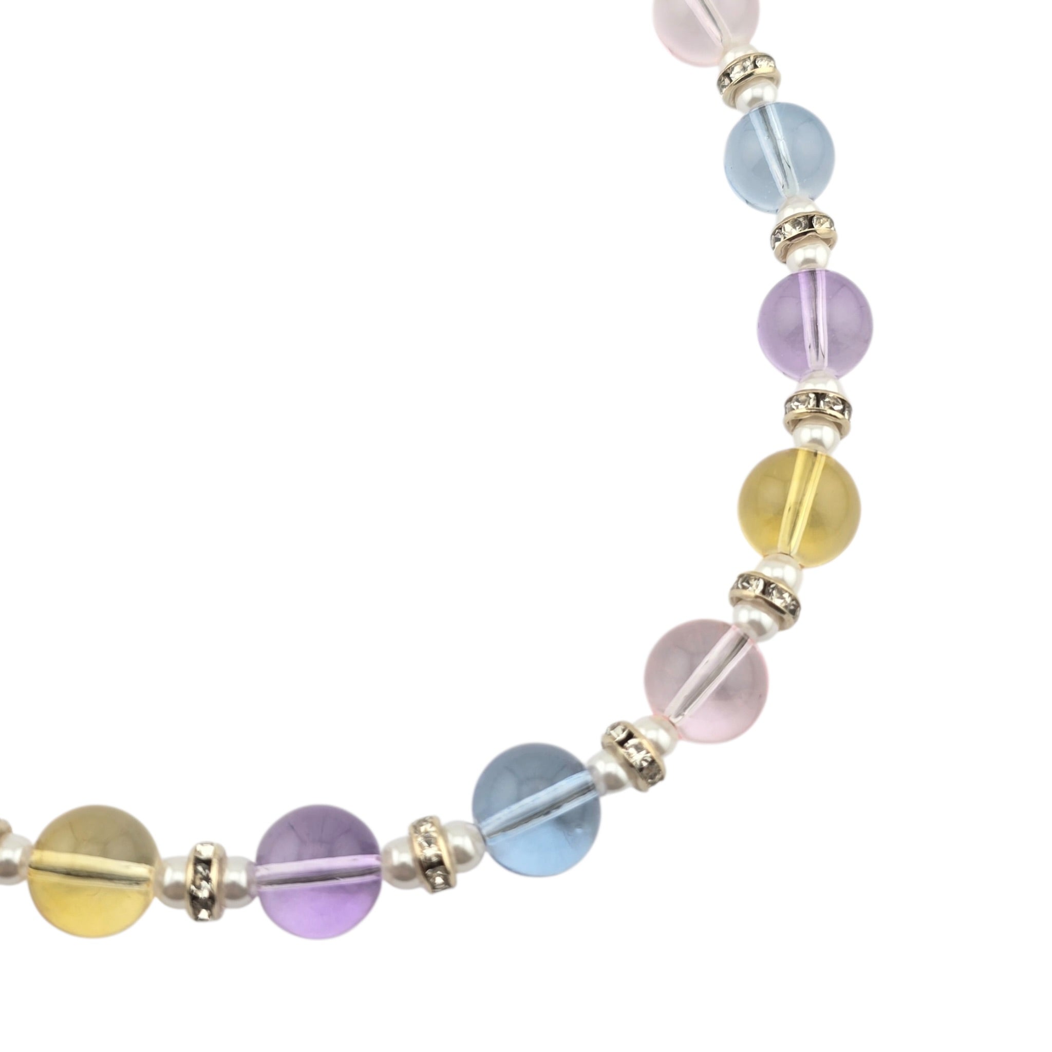 Chanel CC Multicoloured Glass Pearl Necklace 2026 CHANEL