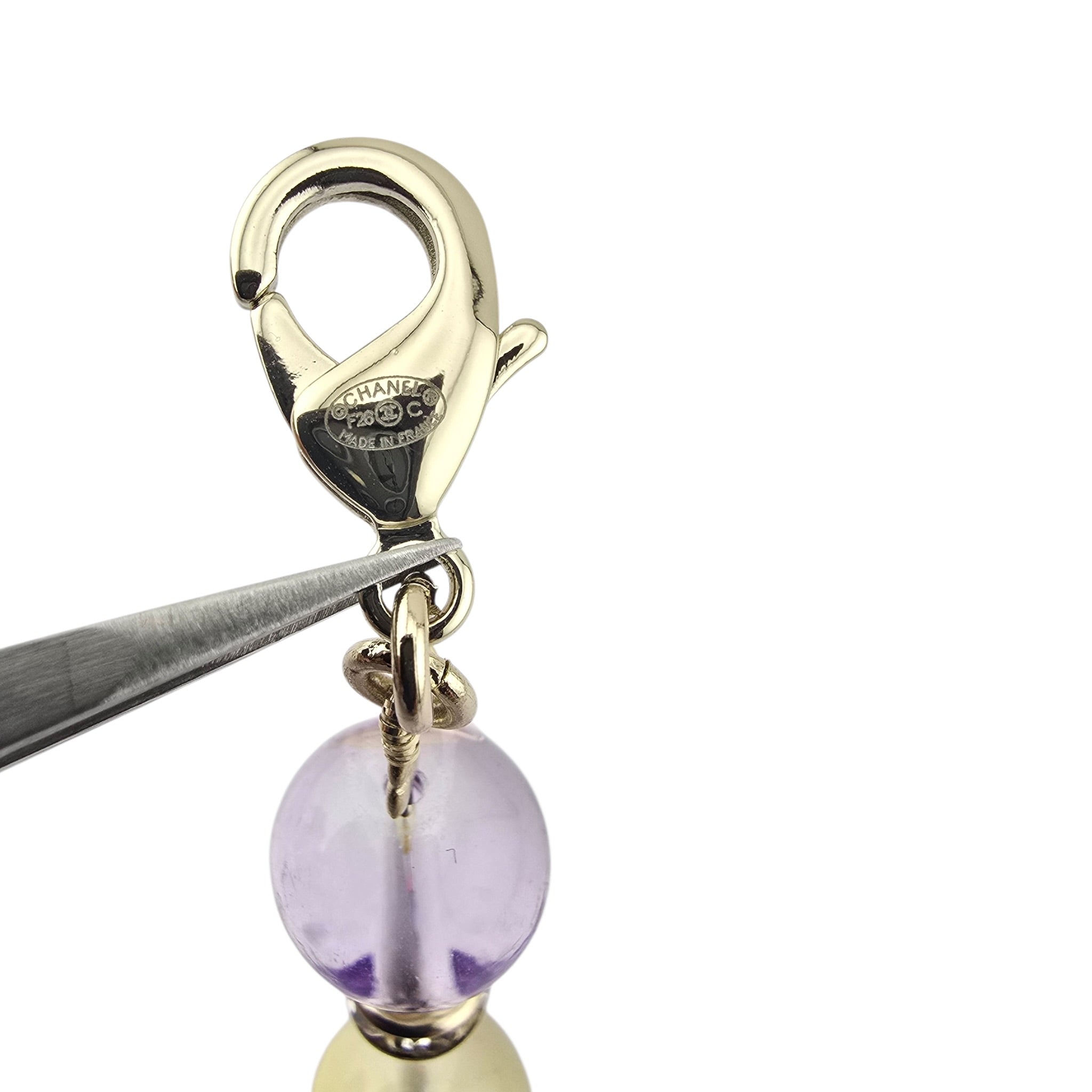 Chanel CC Multicoloured Glass Pearl Necklace 2026 CHANEL