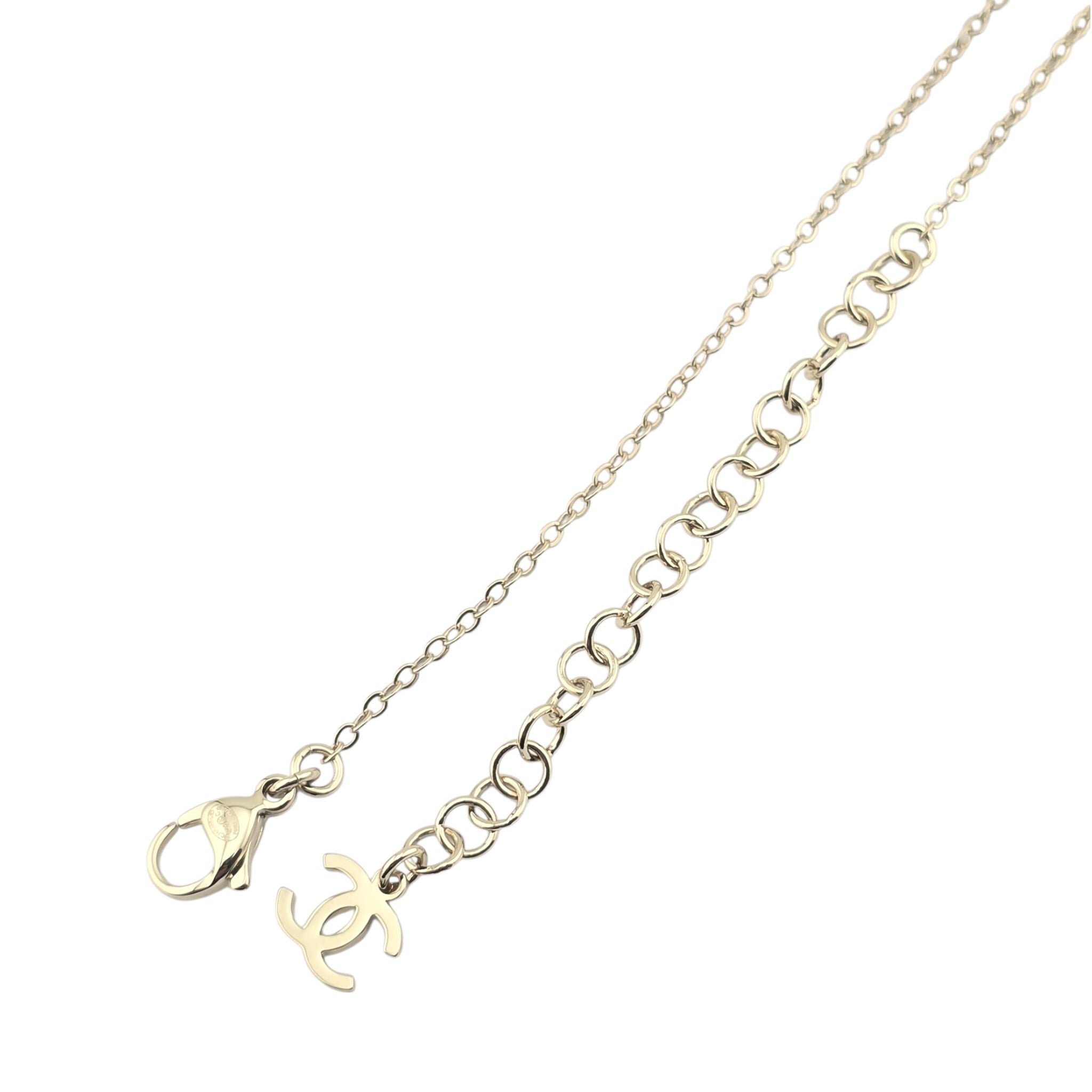 Chanel CC Gold Star Pendant Necklace 2026 CHANEL